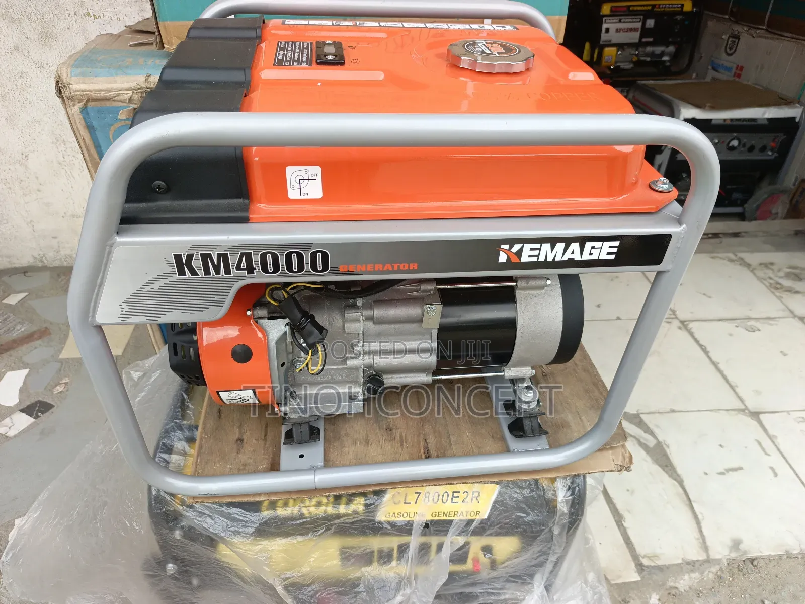 Kemage Generator KM4000 4.5KVA 100% Copper Coil
