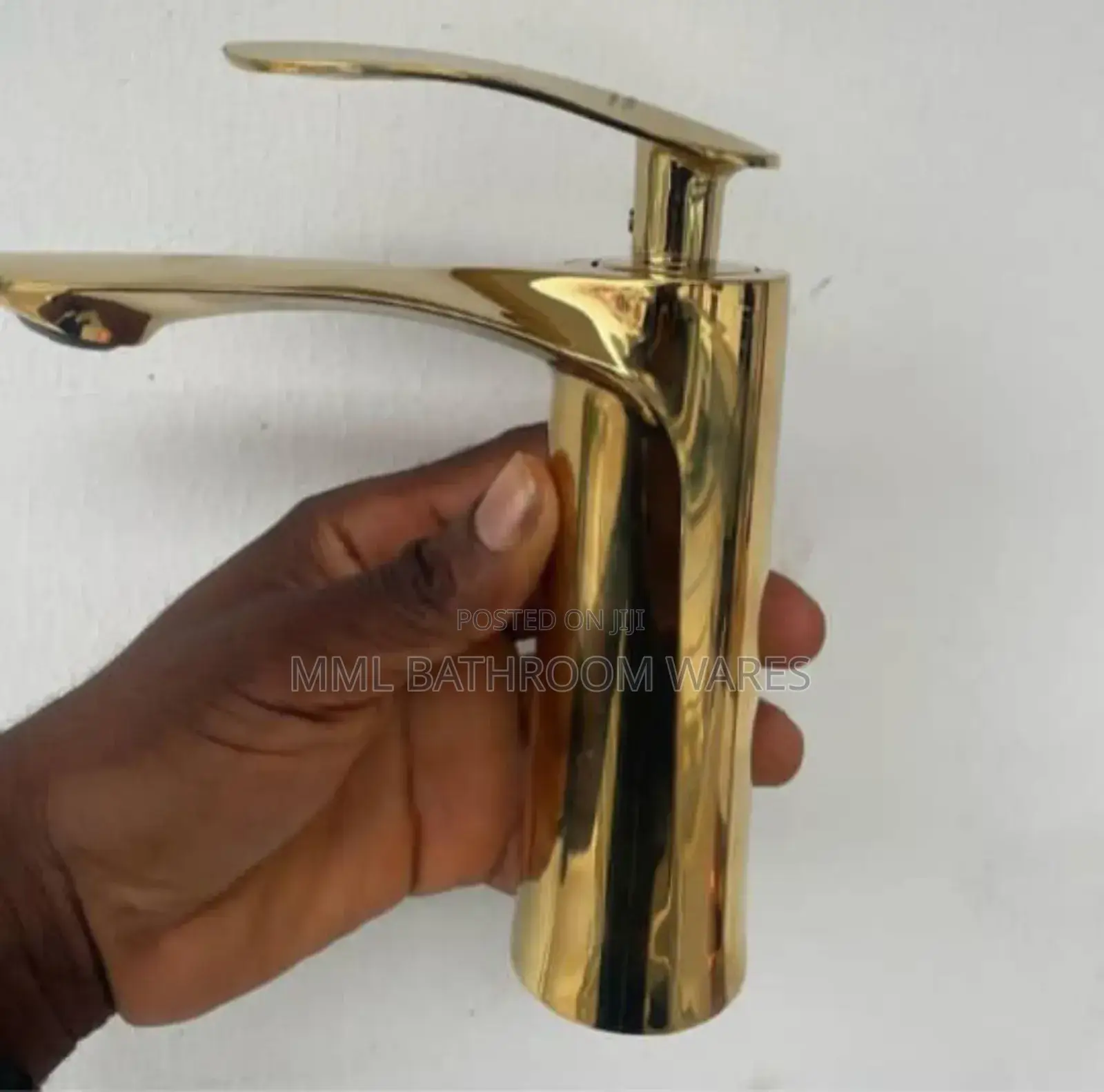 Gold Hot and Cold Basin Mixers