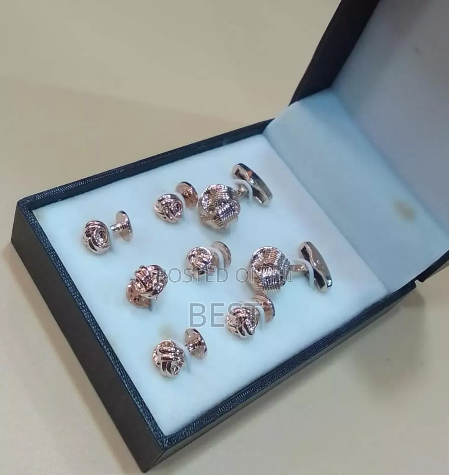 Cufflinks With 6 Botton