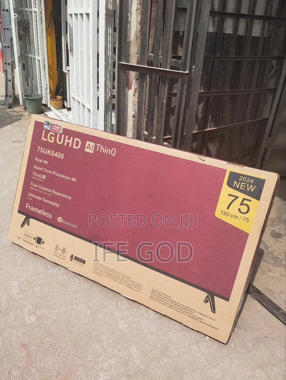Brand New LG TV 75" 4KUD Smart Netflix Youtube Bluetooth