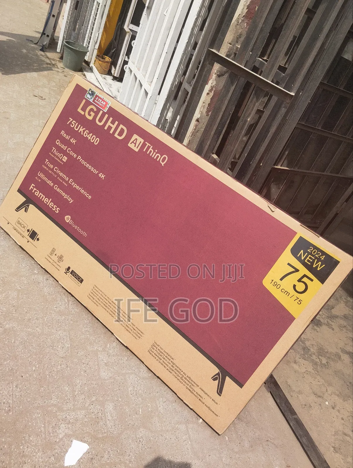 Brand New LG TV 75" 4KUD Smart Netflix Youtube Bluetooth