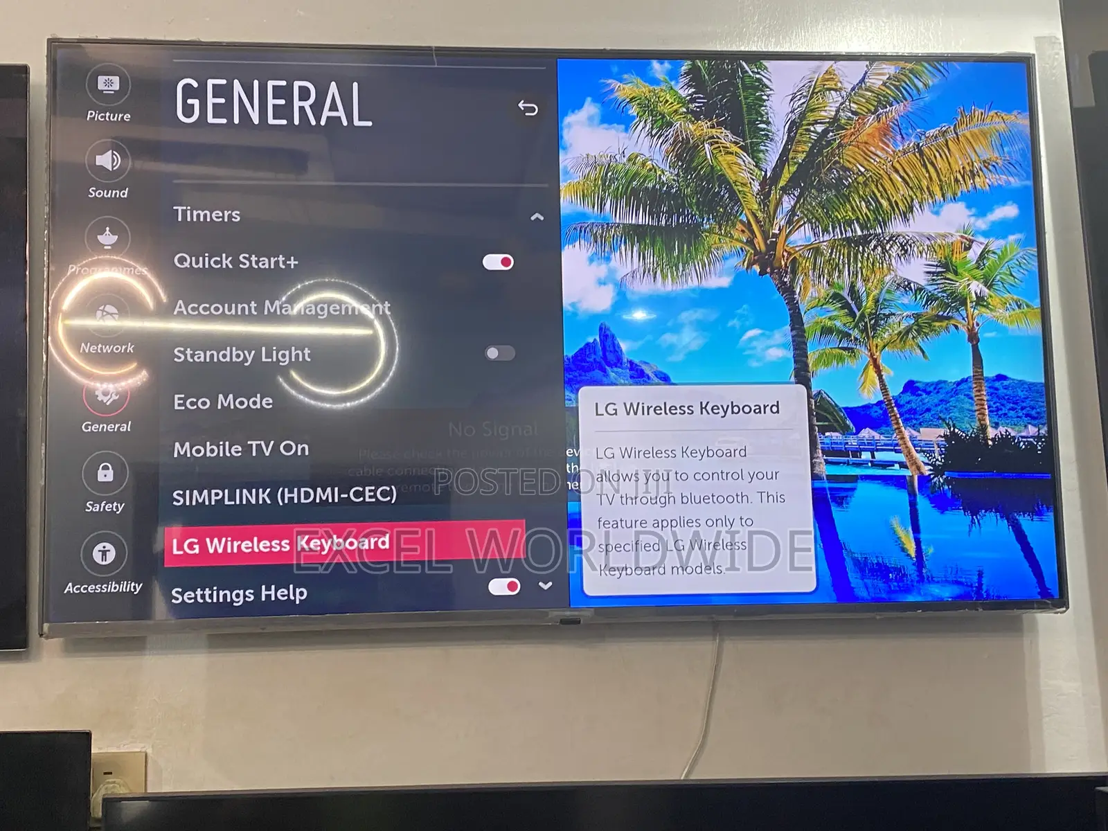 LG Ultra 55”inches UHD HDR 4K Smart Tv With THINQ AI Webos 4.5