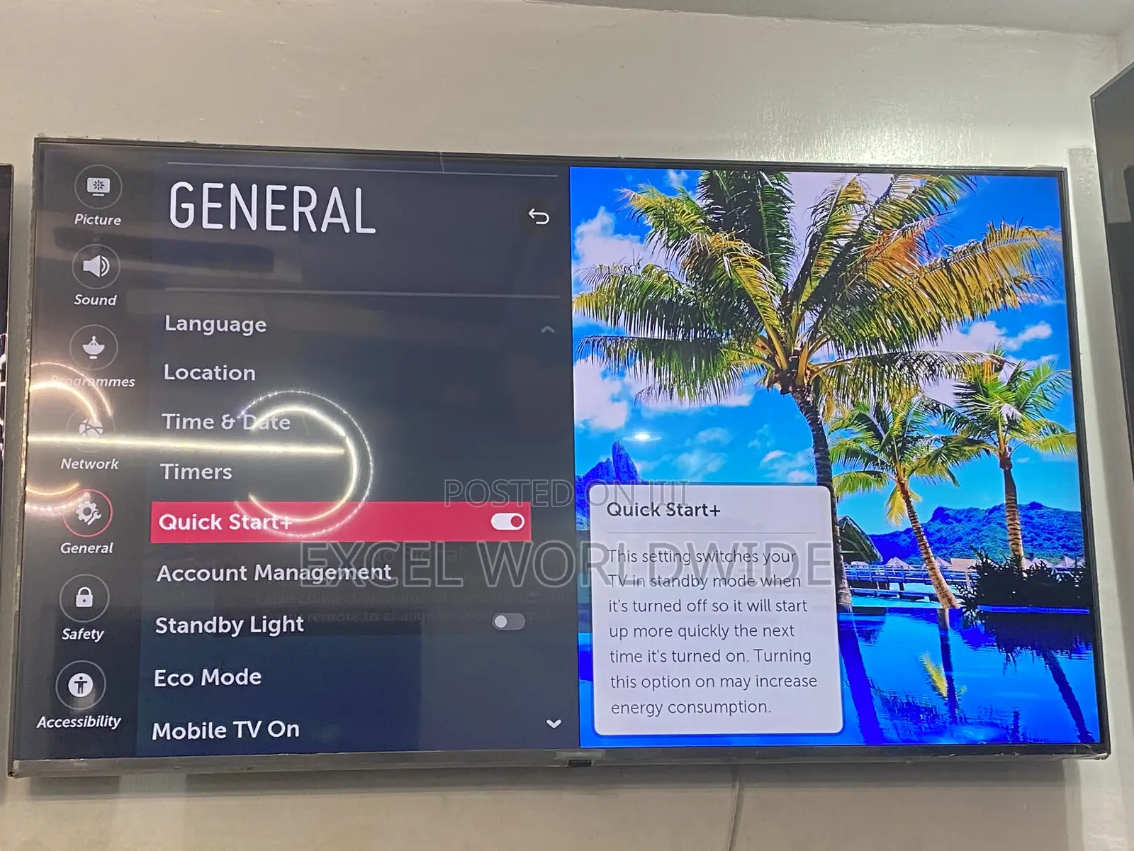 LG Ultra 55”inches UHD HDR 4K Smart Tv With THINQ AI Webos 4.5