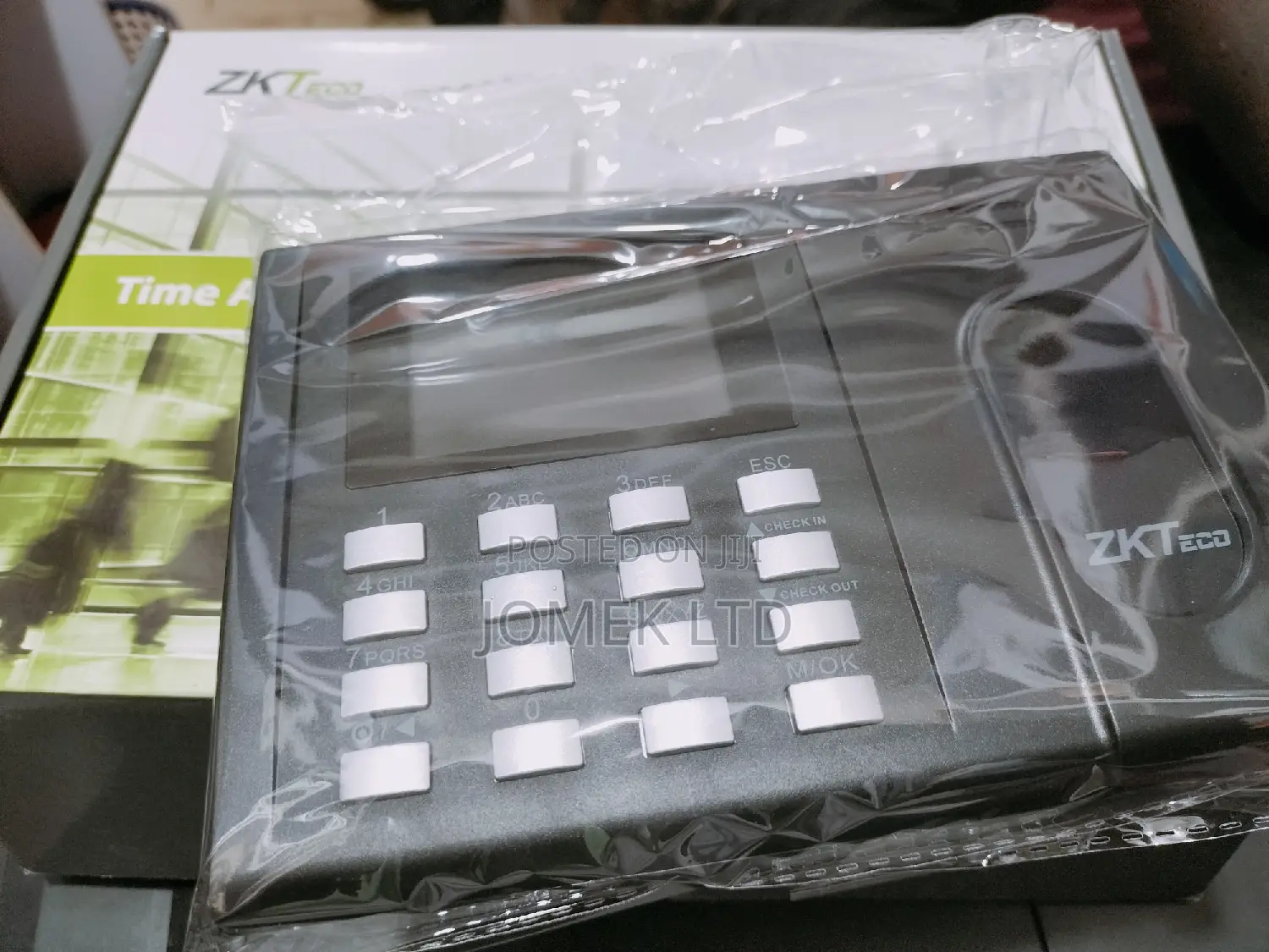 Zkteco K30/ID Fingerprint Time Attendance Built-in Battery