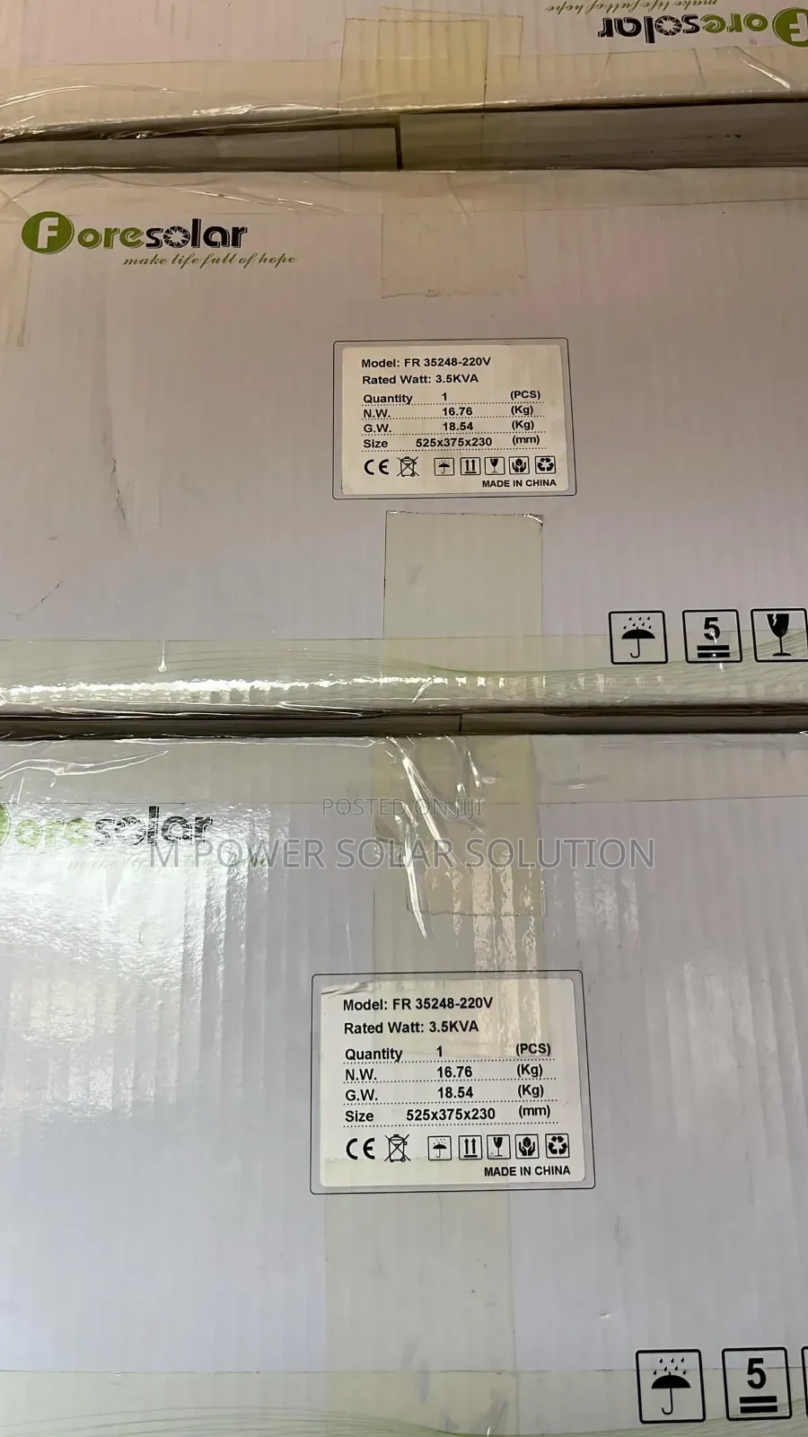 Foresolar 3.5kva 48v Non-Hybrid Solar Inverter