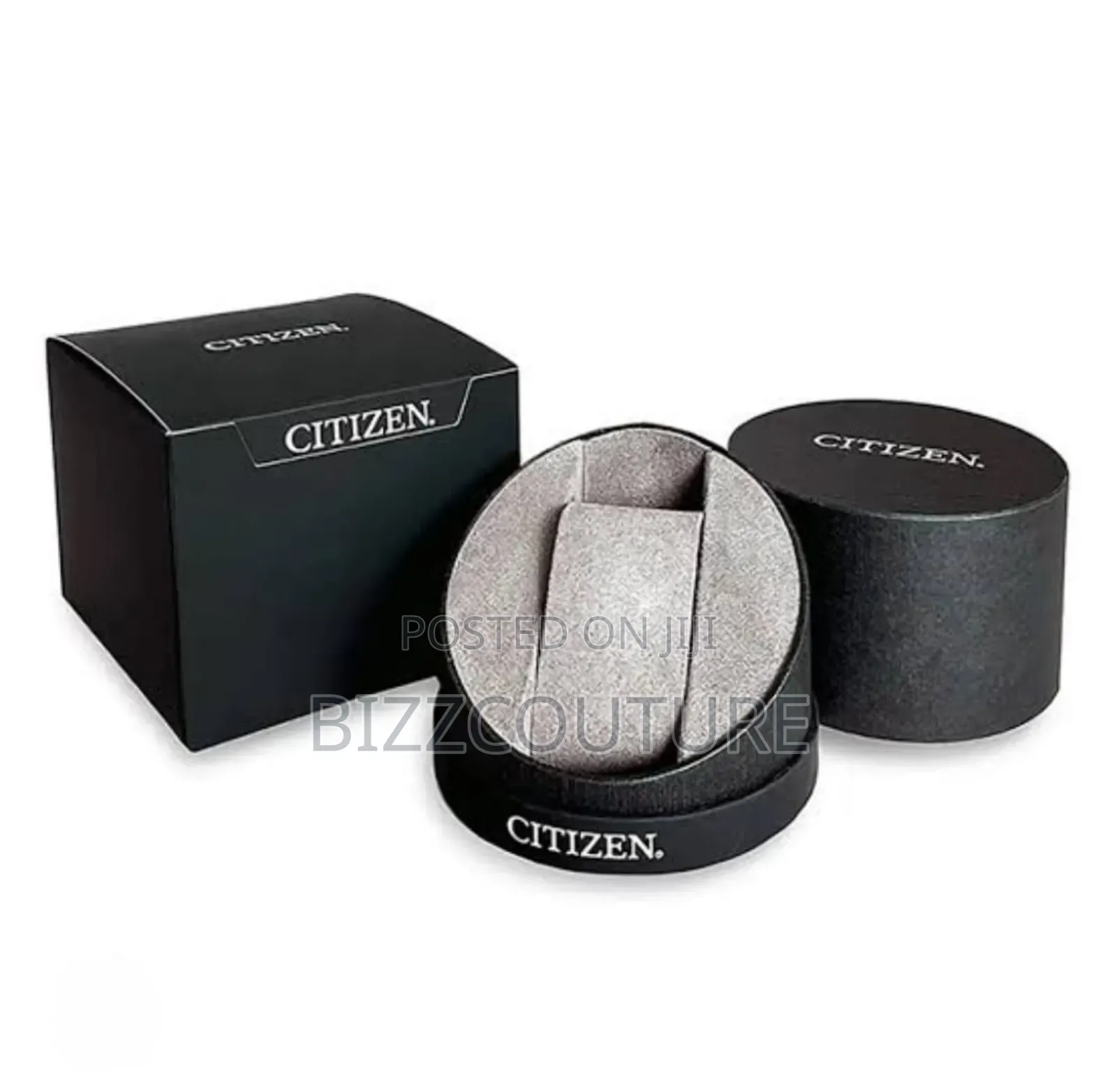 Original CITIZEN ECO DRIVE Black Stainless Watch.