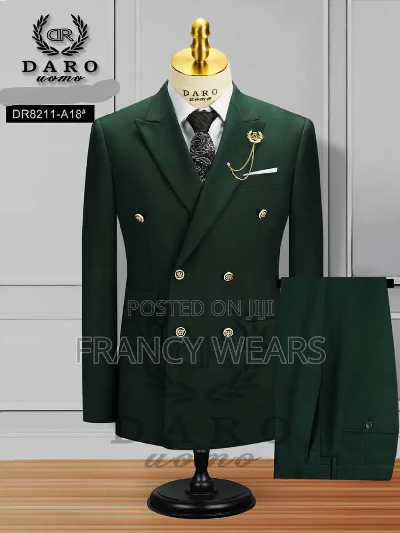 Double Blested Men's Suits