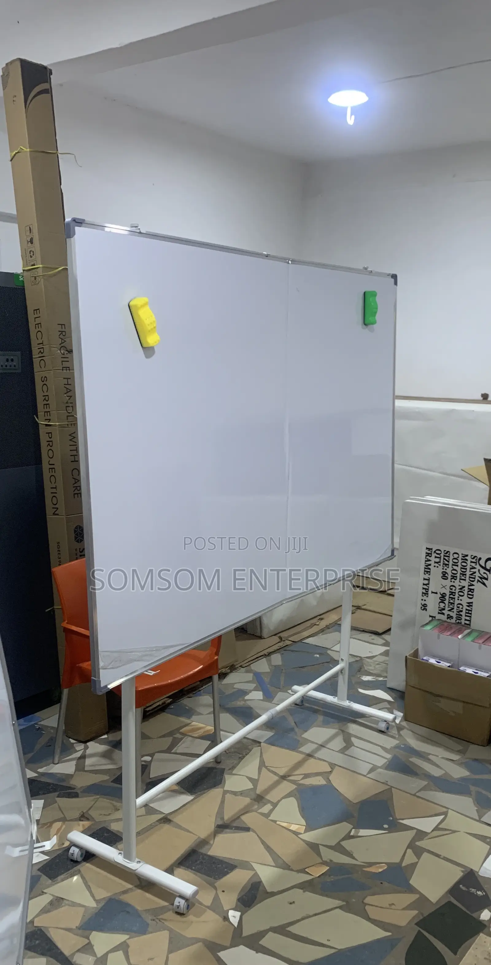 WHITE BOARD 4x6ft (120x180cm)