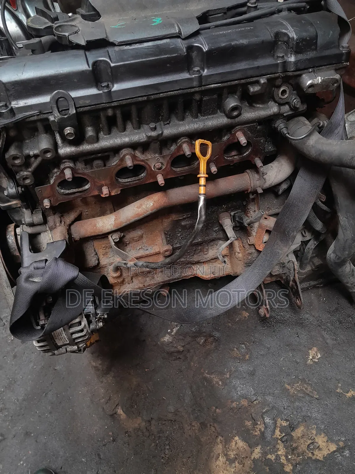 Hyundai Elantra Complete Engine 2008 Iron Block