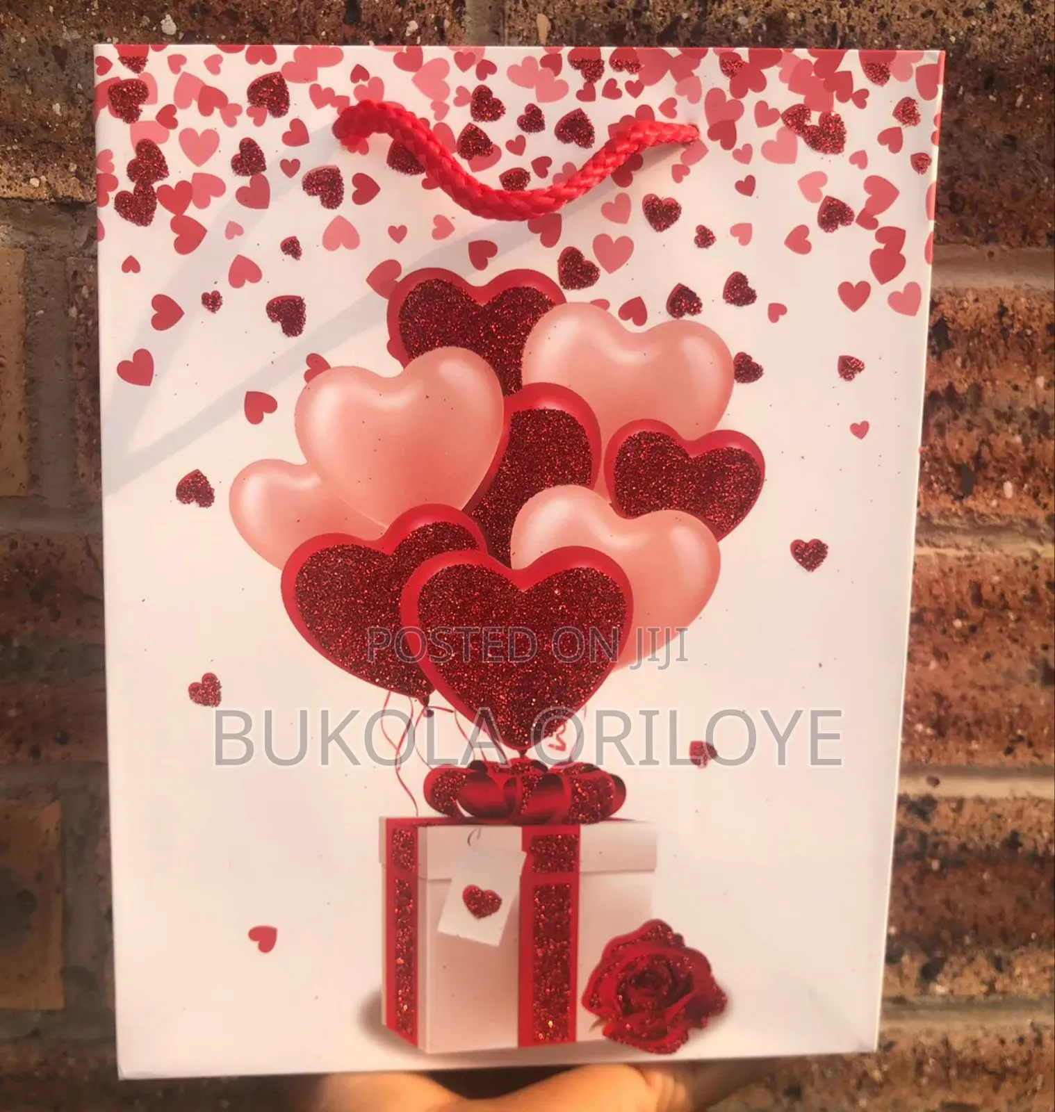 Red Big Valentine Gift Bags