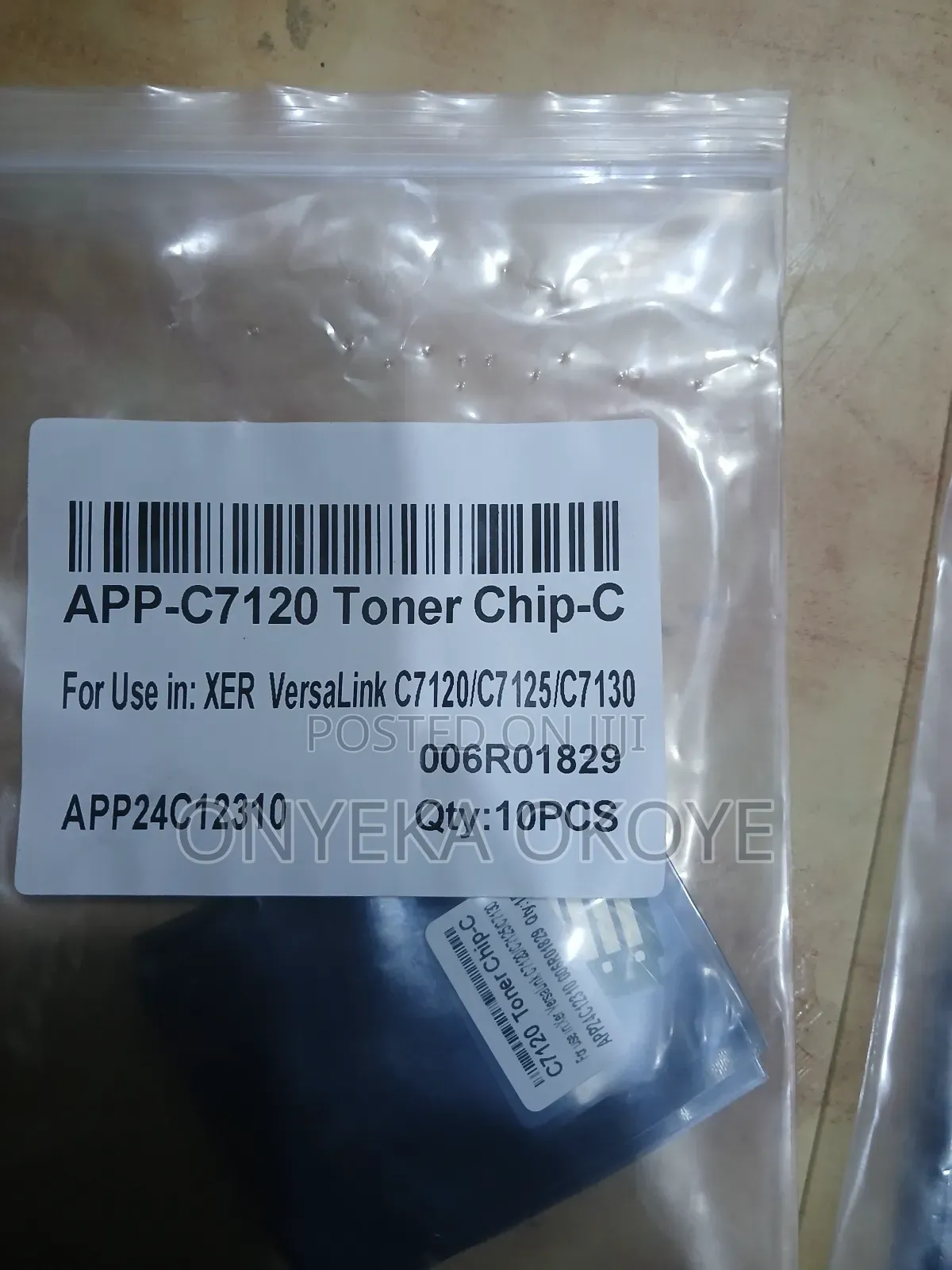 Xerox 7120 ,7125,7130 Toner Chips (Censor)
