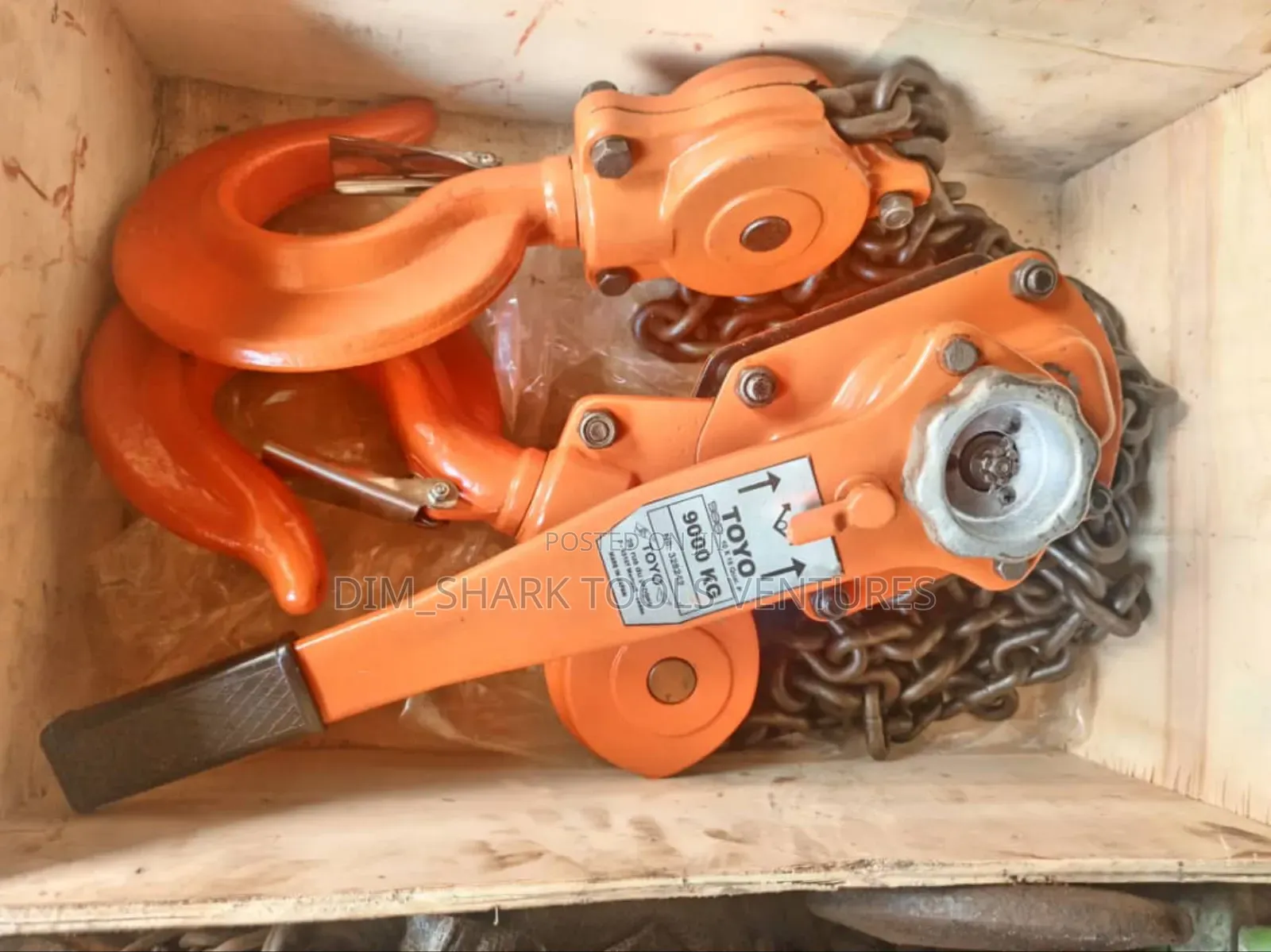 Lever Chain Hoist (Com Along)10 Ton