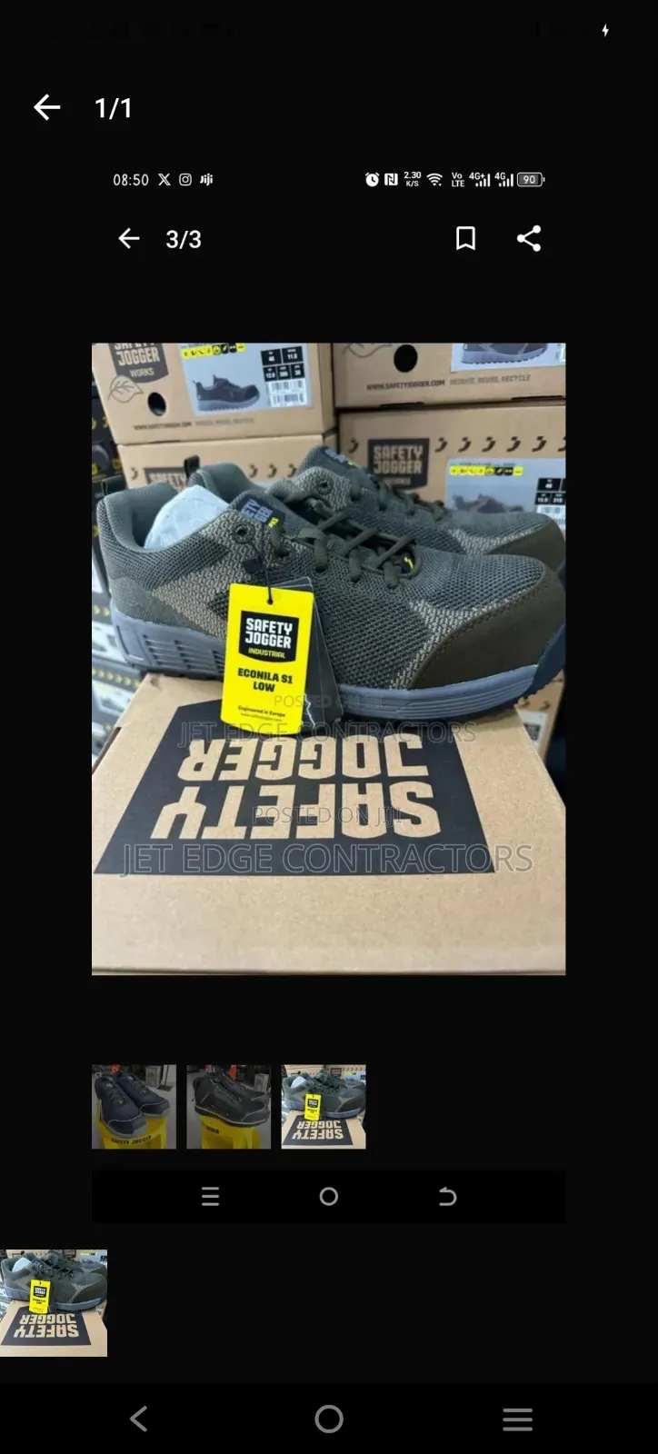 Eco Jogger Safety Boot