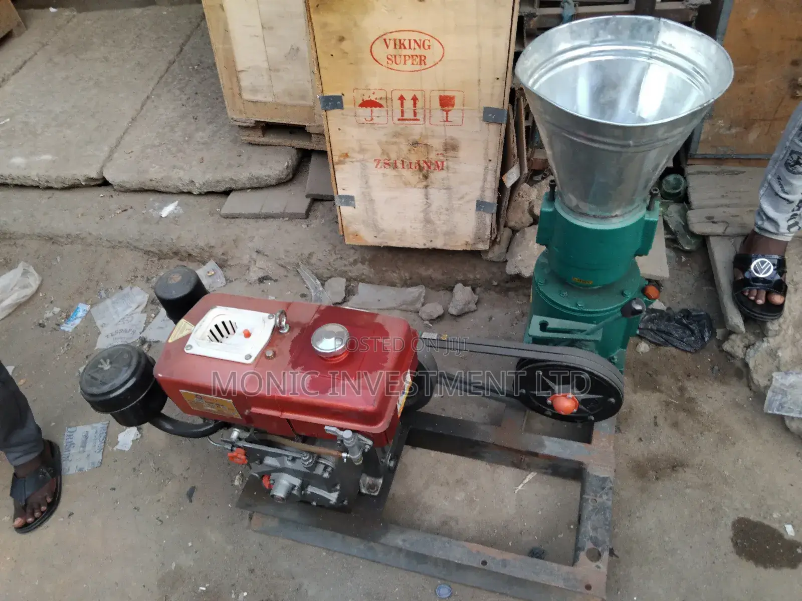 300kg Palleting Machine With Diesel  Engine