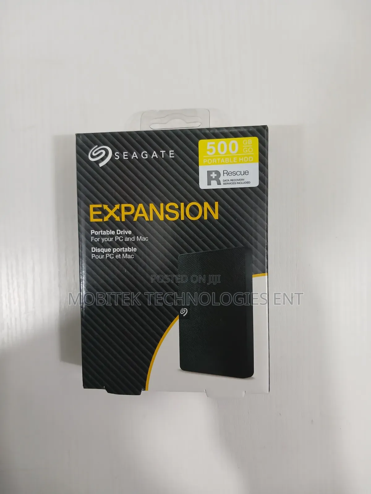 500gb Seagate Expansion External Portable Storage Hard Drive