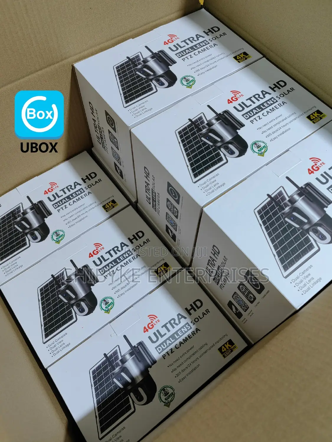 Full-Color Vu ,Ultra Hd Dual Lens Solar PTZ Camera