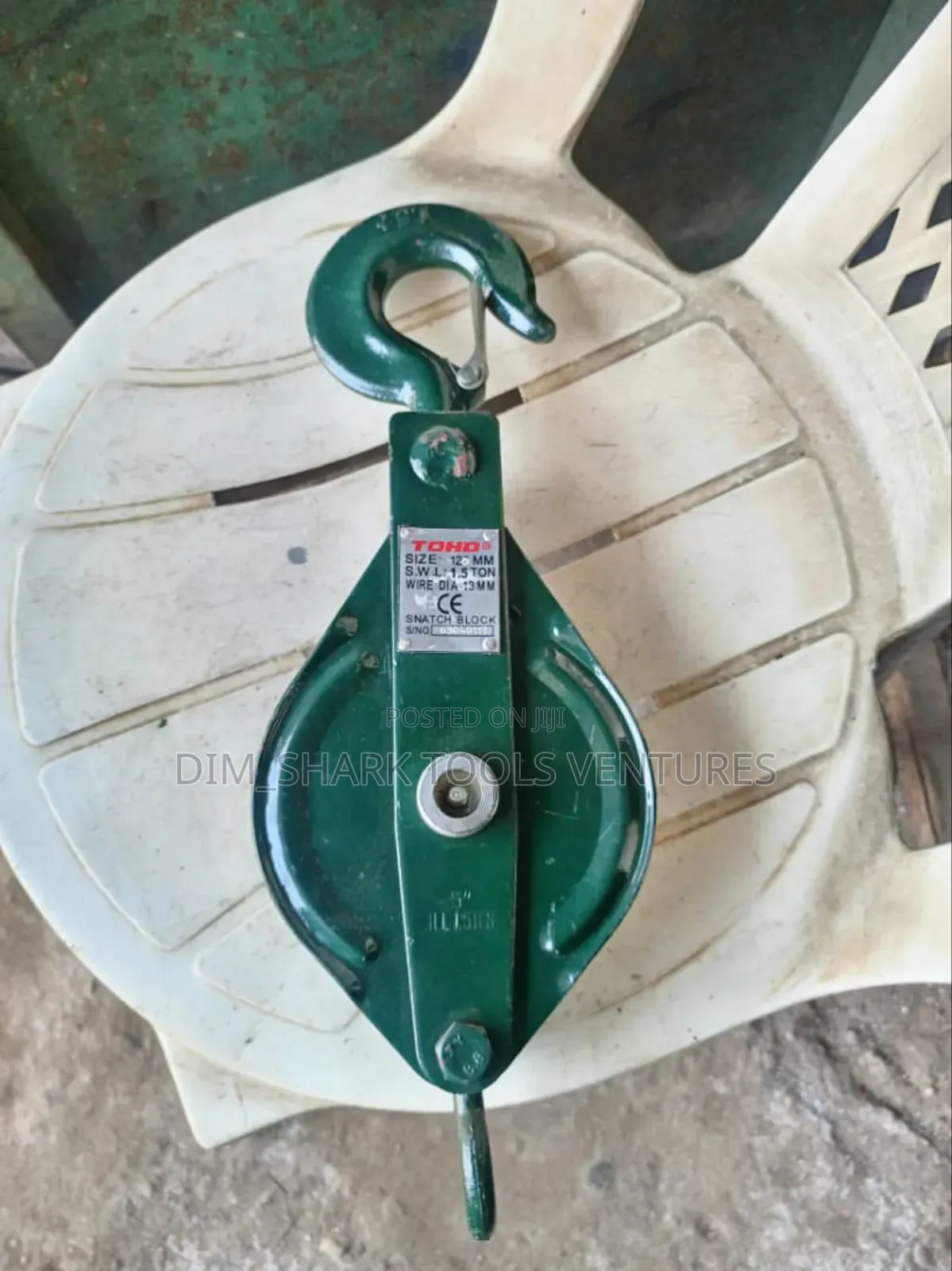 Heavy Duty Hook Wire Rope 12mm(1.5ton)