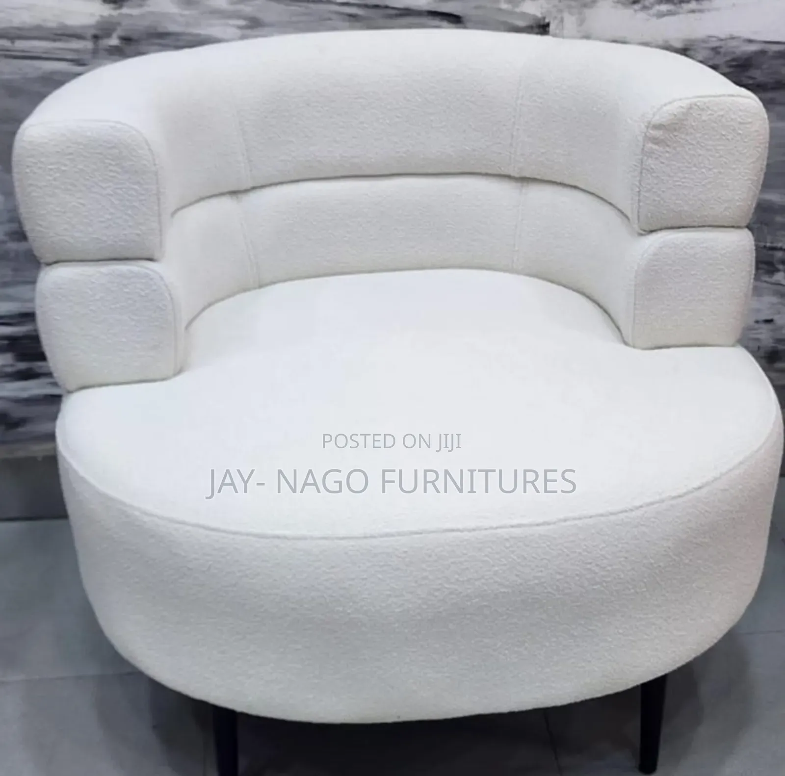 Single Fabric Sofa Chair