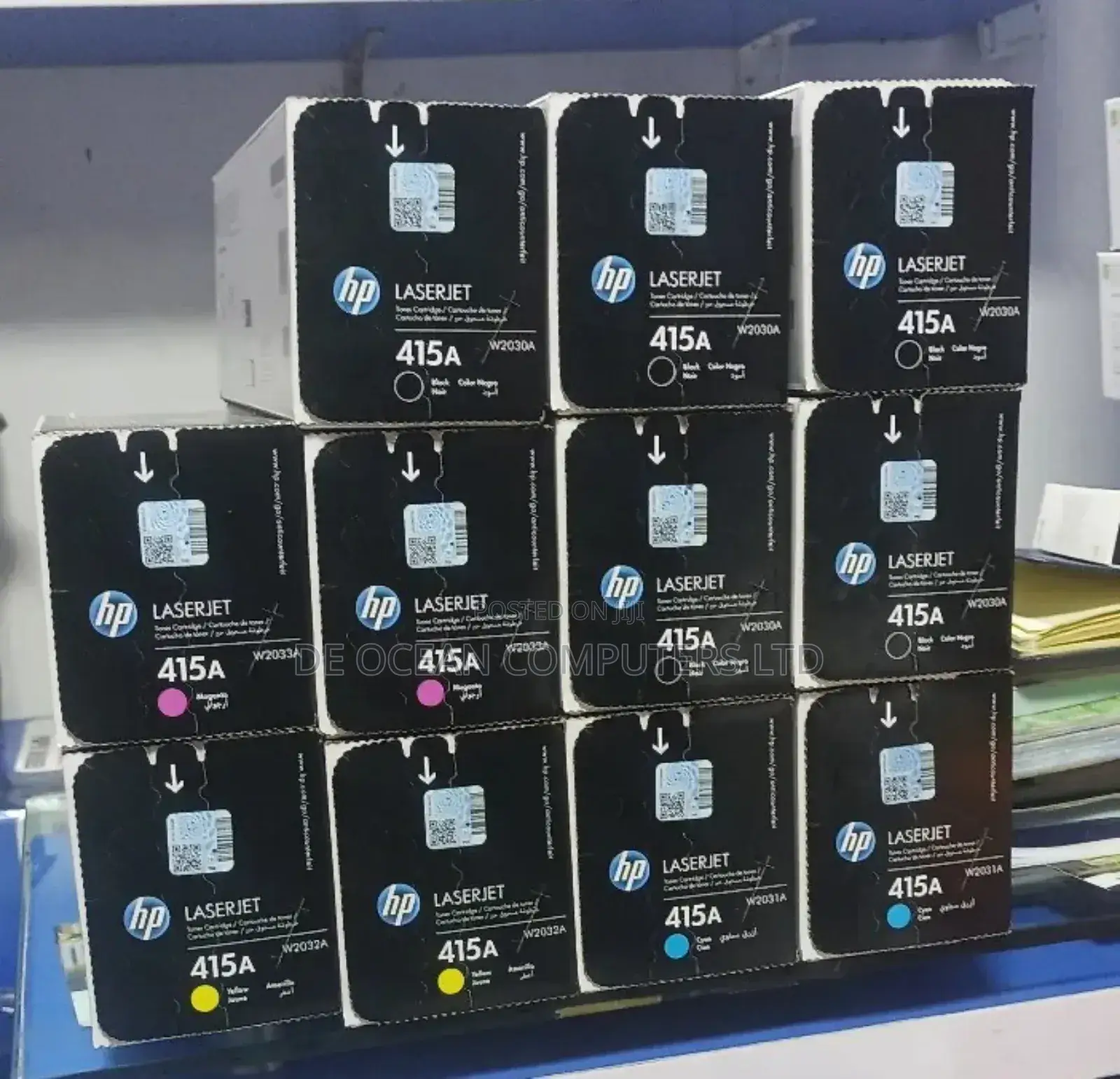 HP Genuine Cartridge 415a 1set