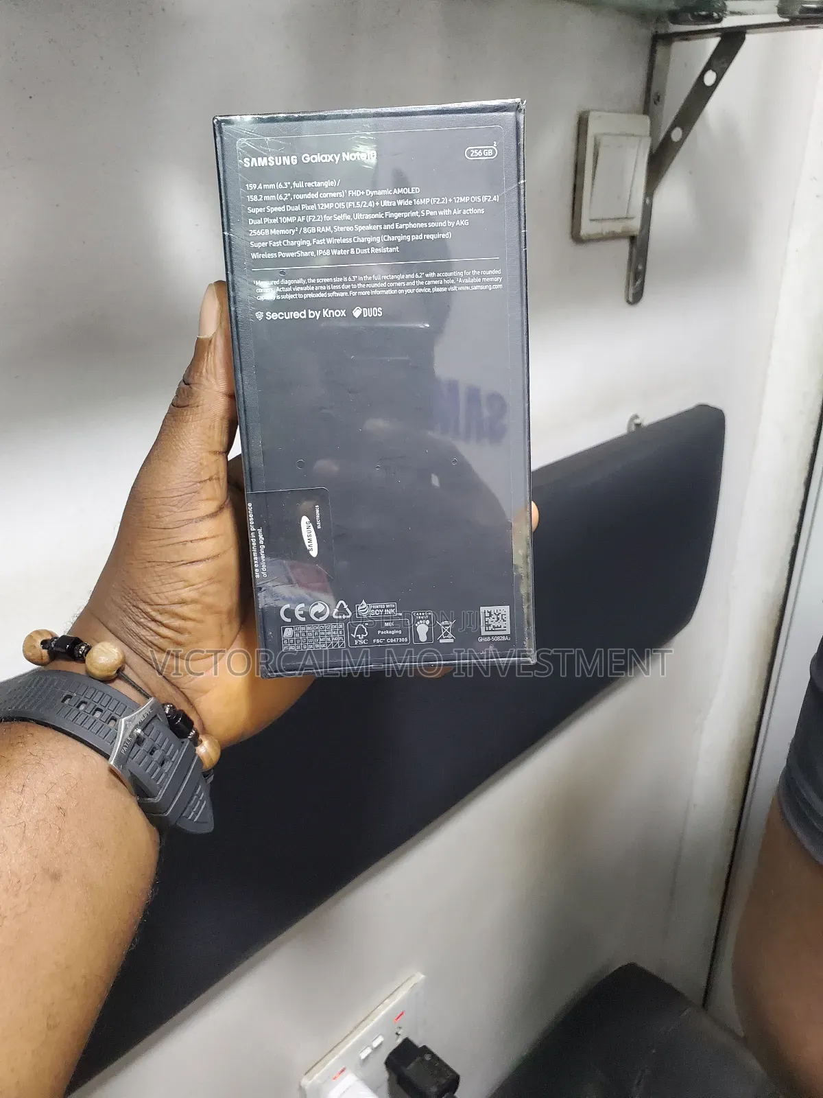 New Samsung Galaxy Note 10 5G 256 GB Black