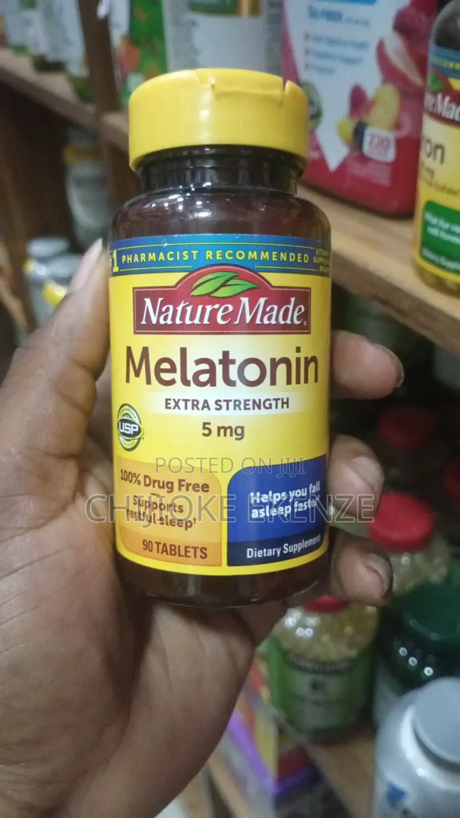 Nature Made Melatonin 5mg X 90 Tablets