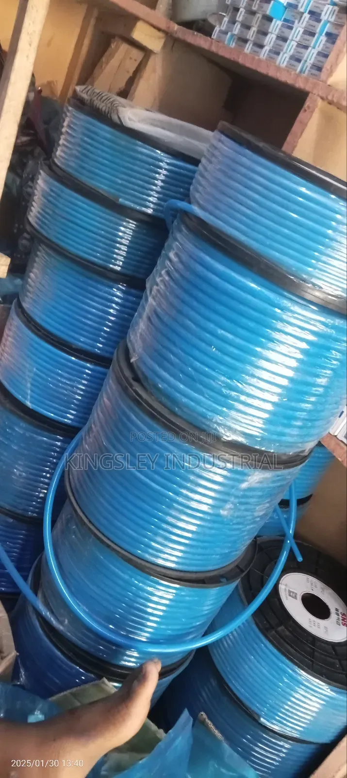 Cylinder Hose 10mm SMS 1roll by 100miter