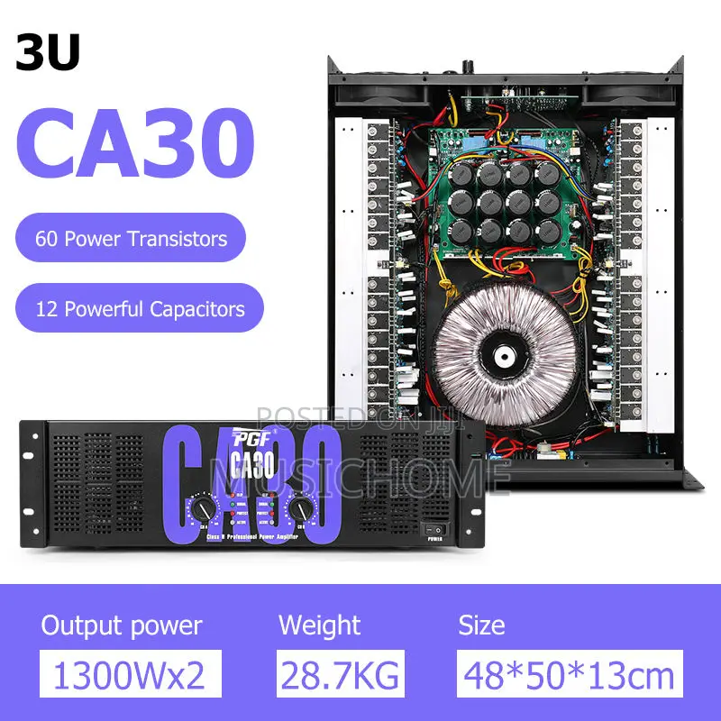 CA30 Power Amplifier For Big Speakers