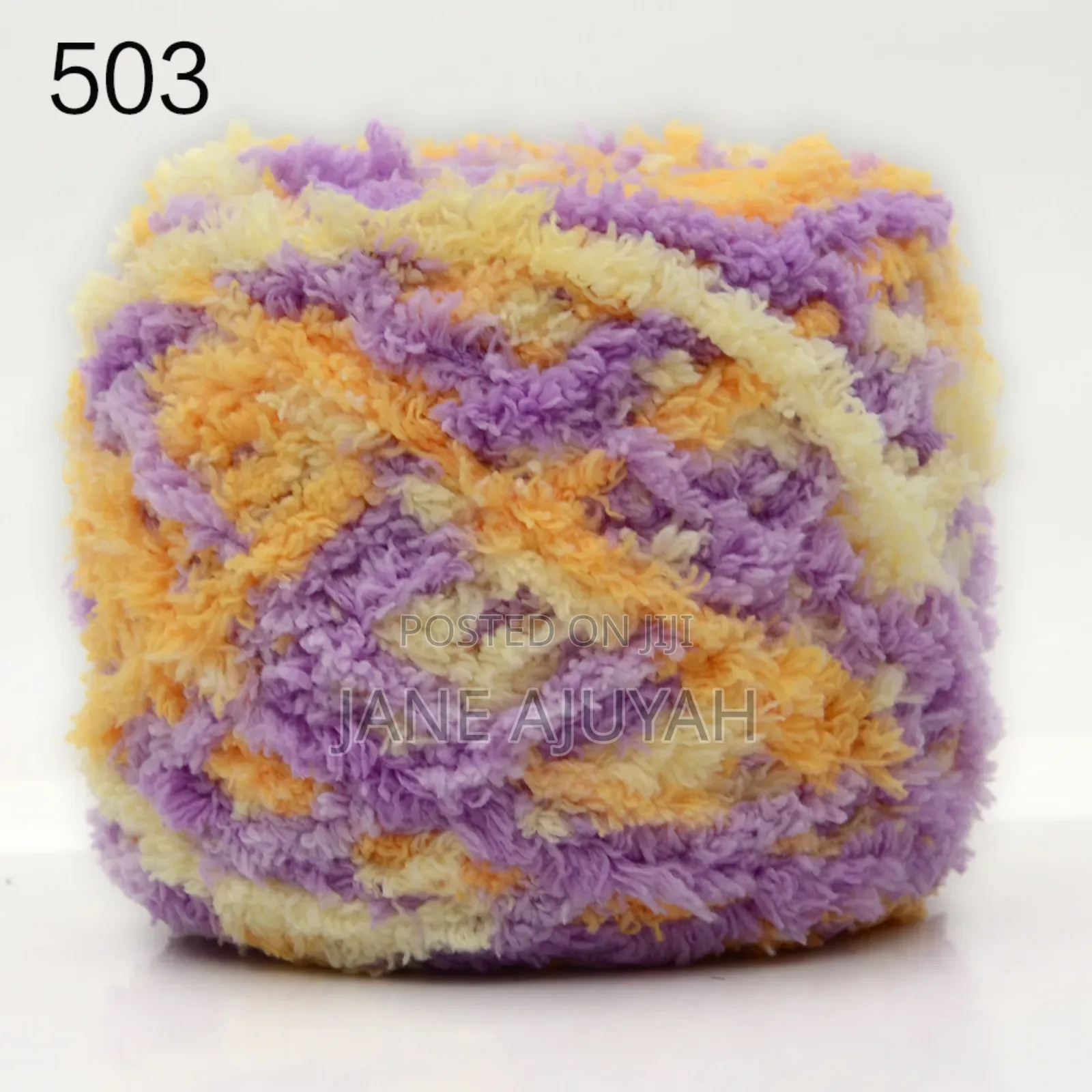 Mixed Colour Fur Yarn-100g