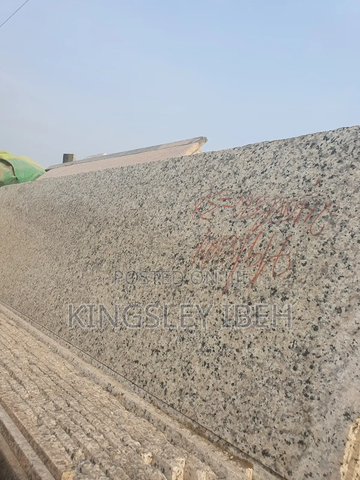 Granite Pink Porino for Staircase