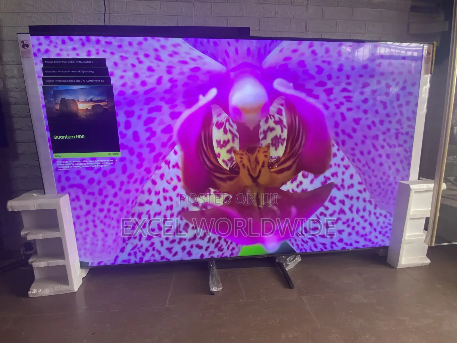 Luxury 85” Samsung Qled Q70c Series With Quantum HDR