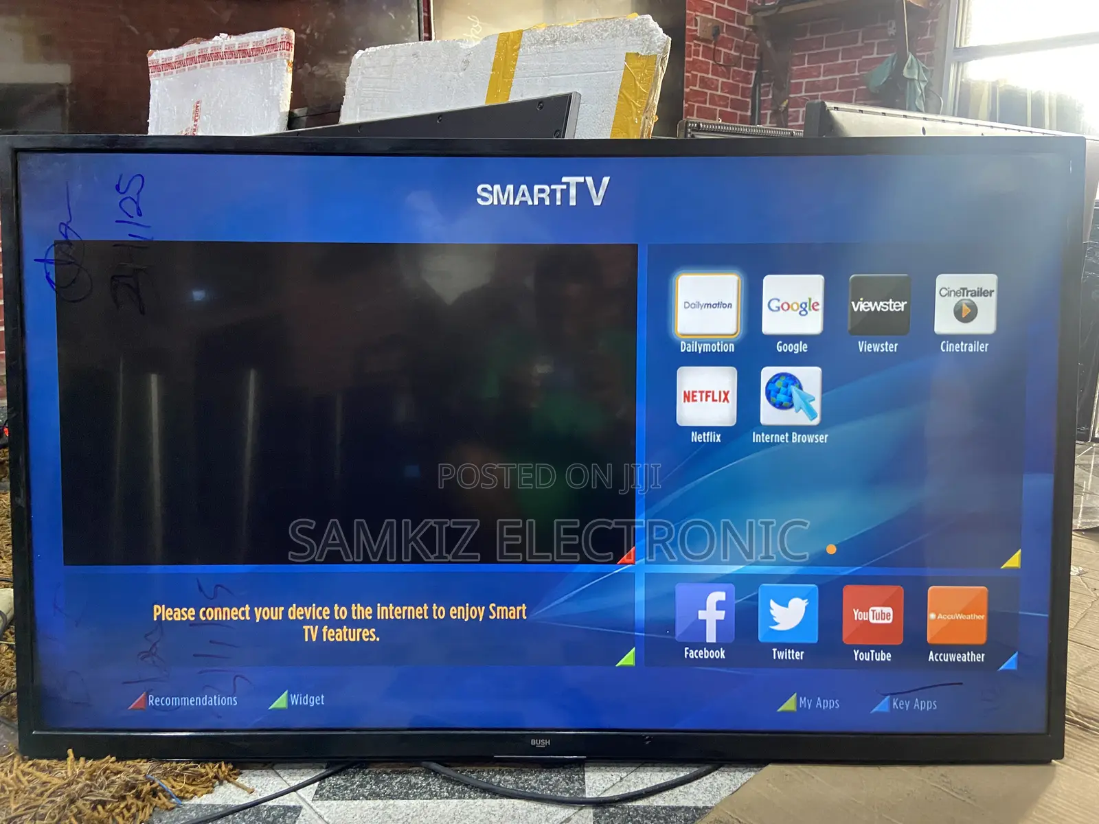 50 Inches Bush Smart Tv With Amazing Smart Features