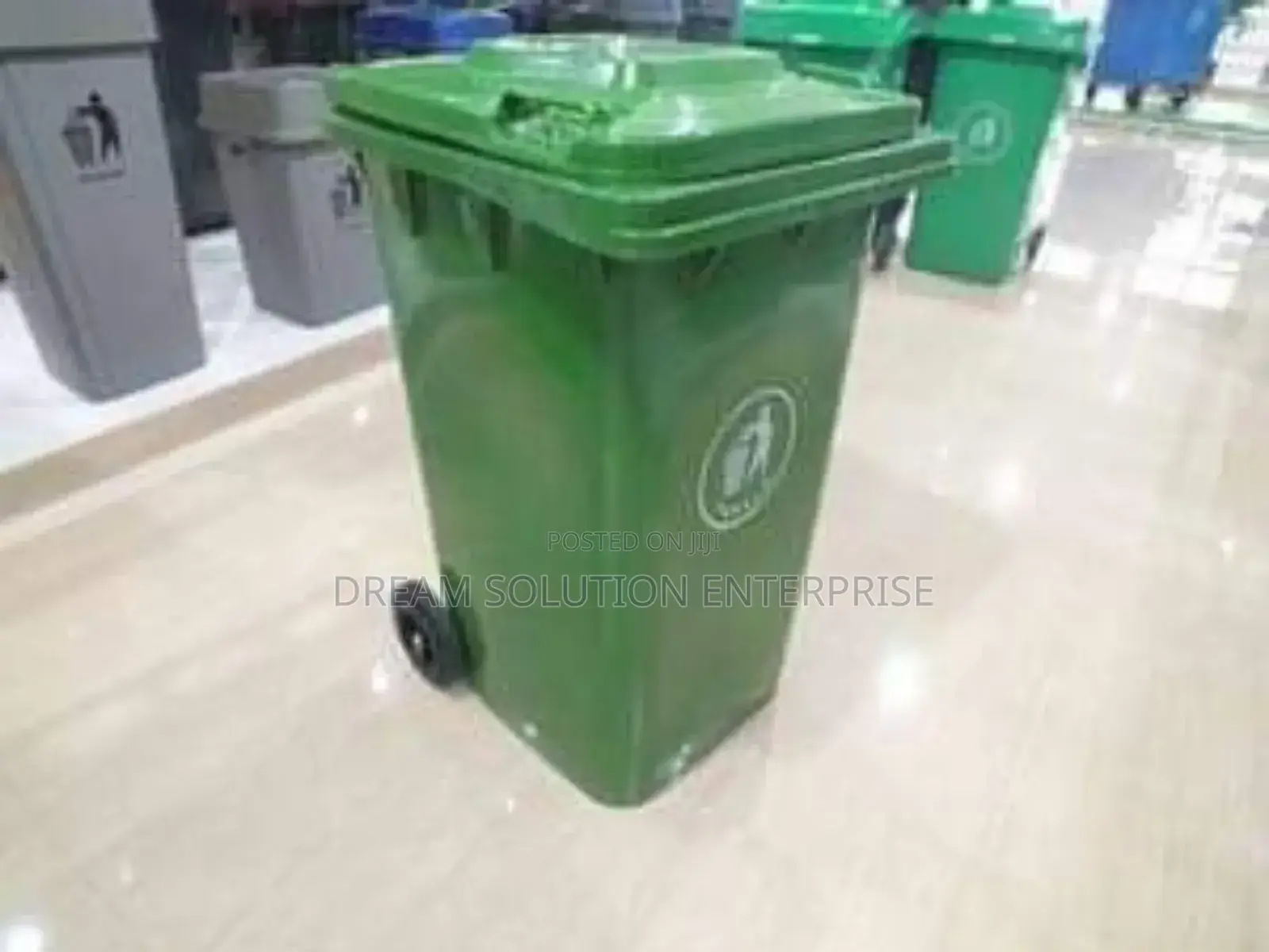 240 Liters Waste Bin With Tyre