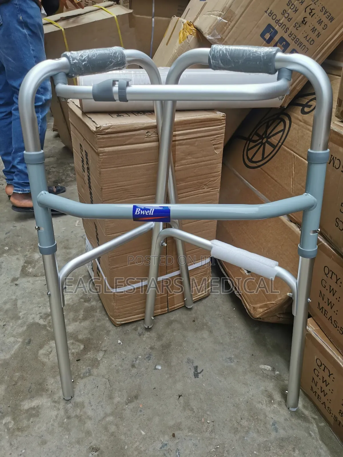 Walking Frame With Tire