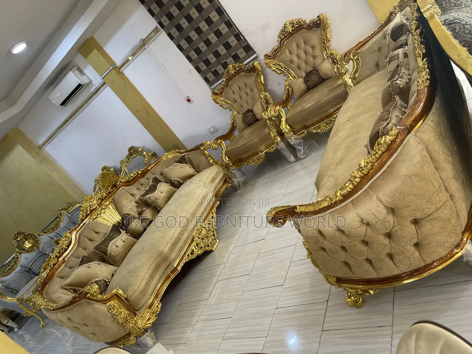 Complete Set of High Quality Imported Turkey Sofa Chair