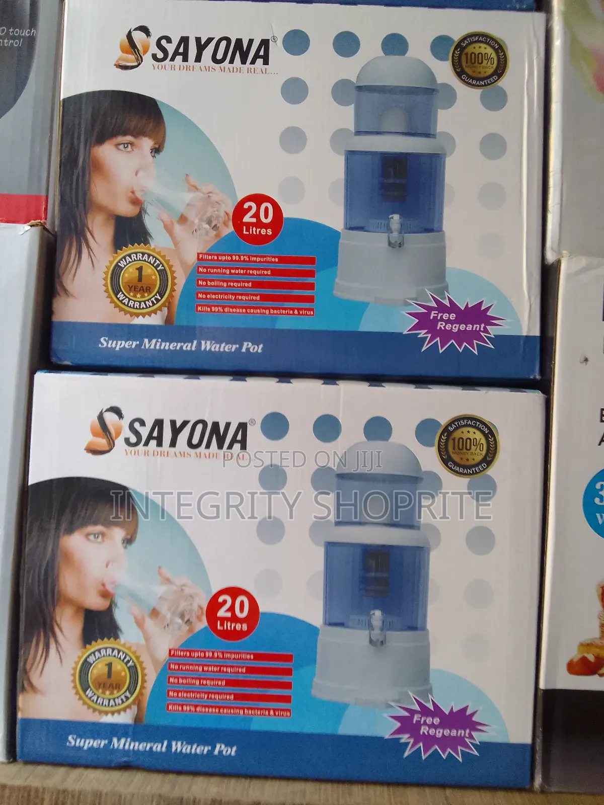 Ssayona 20litres Alkaline Mineral Water Purifier