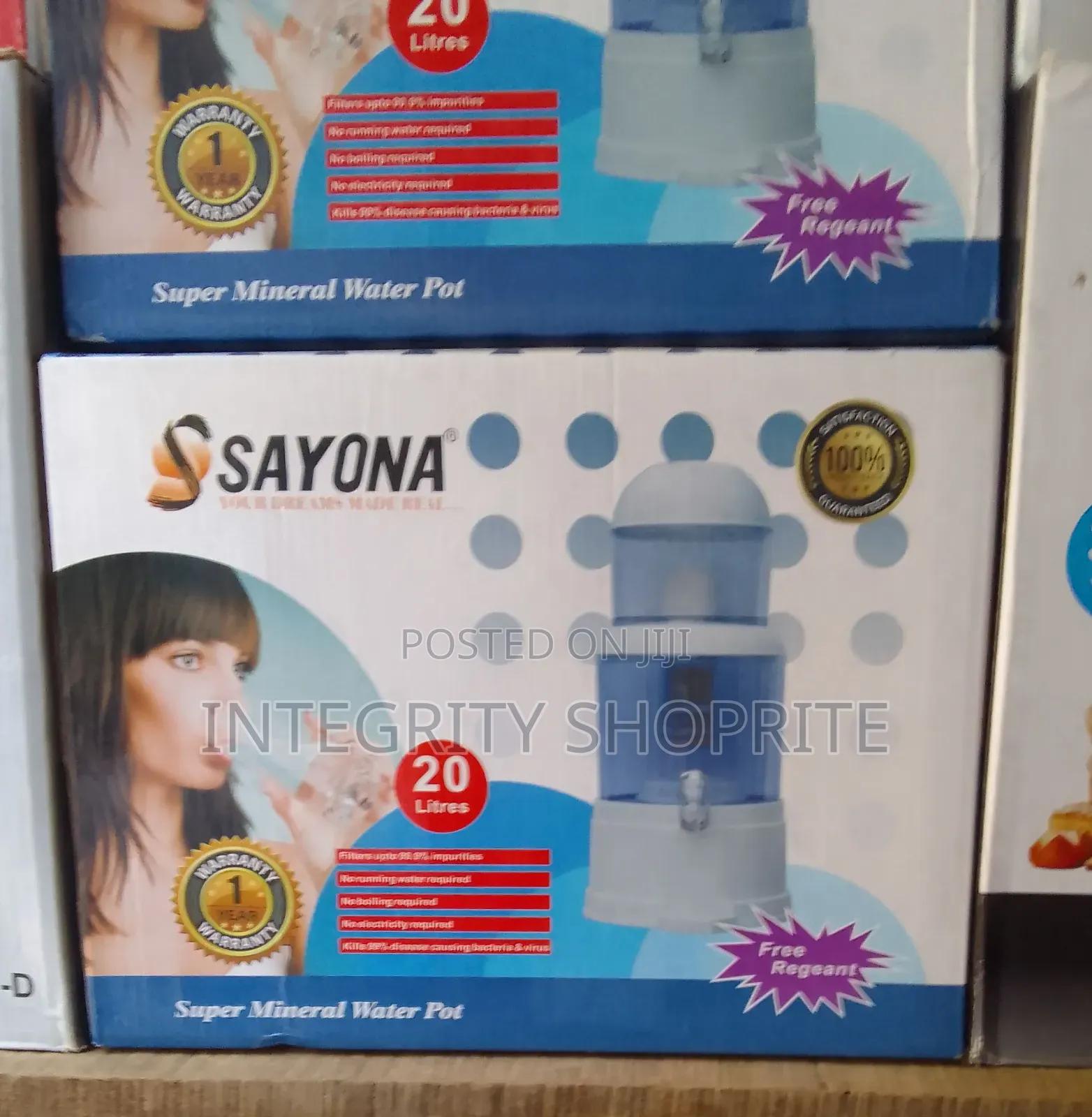 Ssayona 20litres Alkaline Mineral Water Purifier