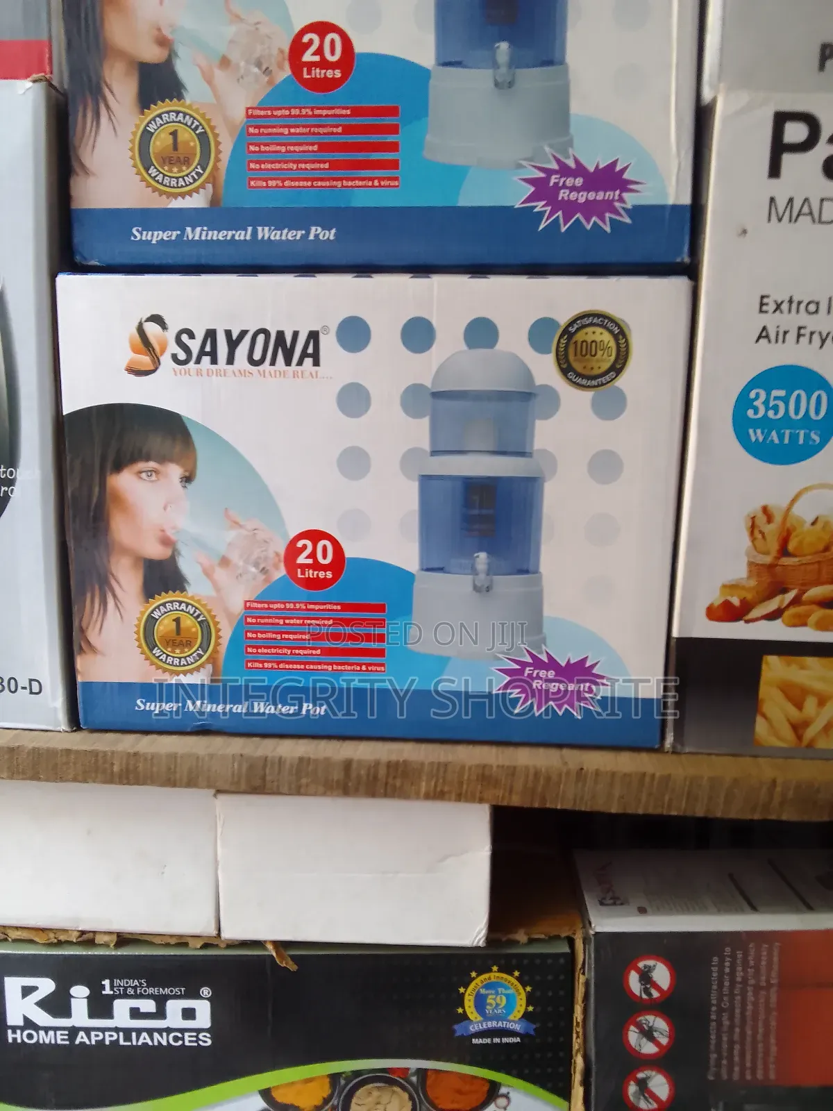 Ssayona 20litres Alkaline Mineral Water Purifier