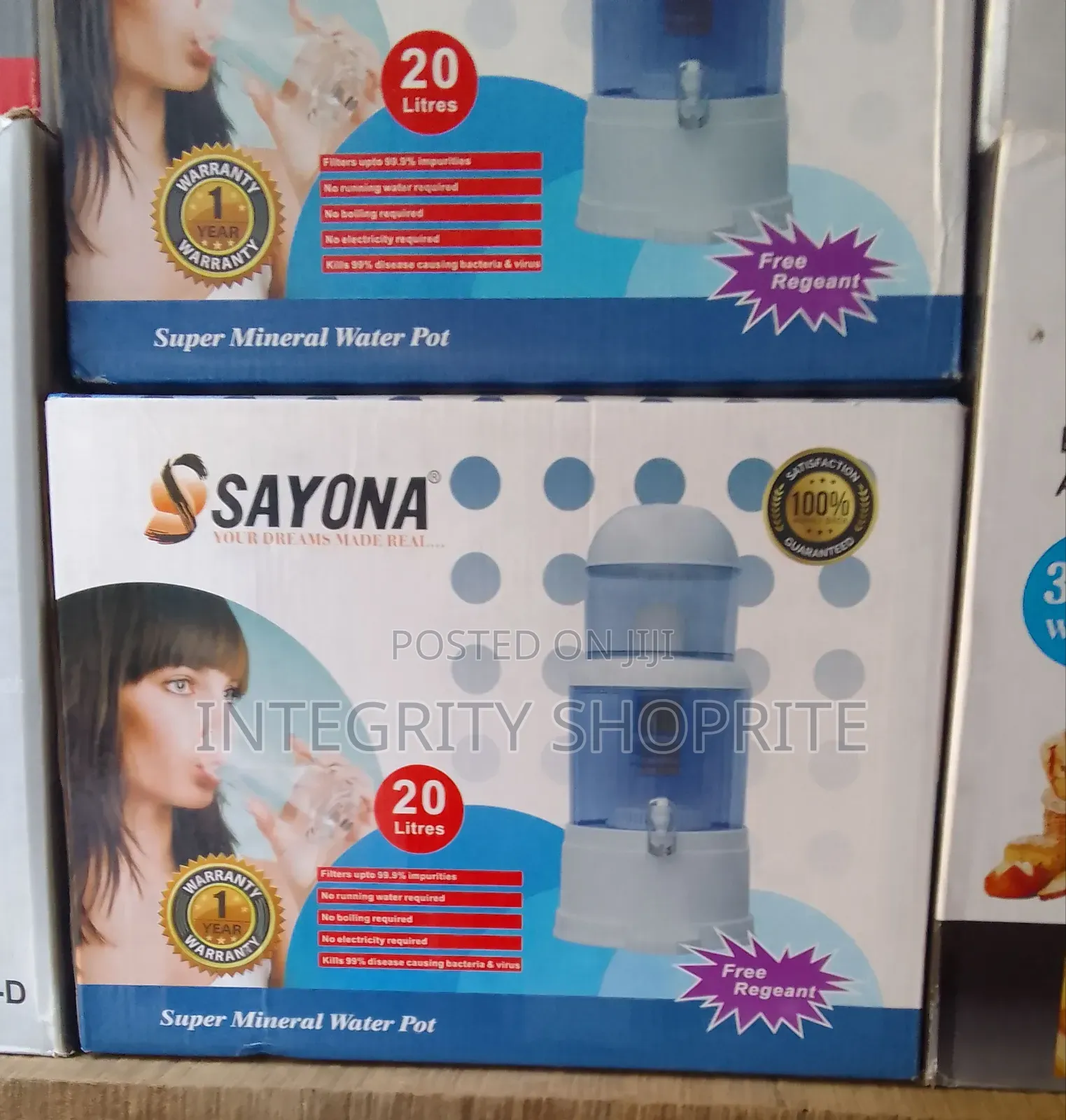 Ssayona 20litres Alkaline Mineral Water Purifier