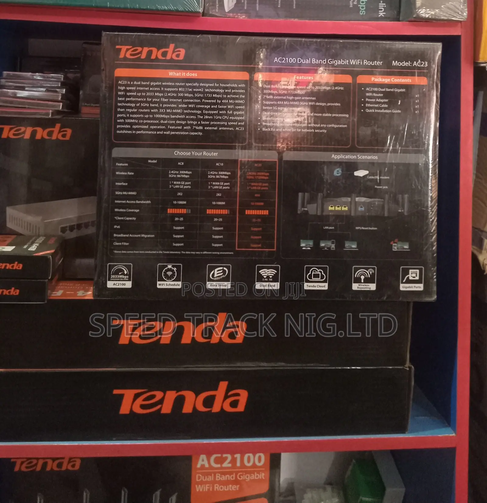 Tenda Dual Band Gigabit Wifi Router