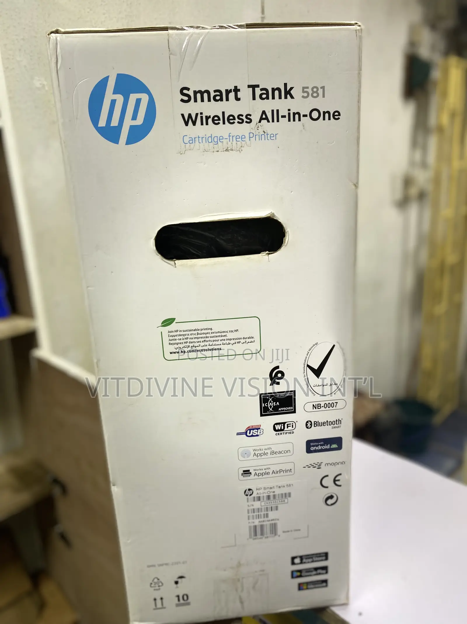 Hp Smart Tank 581 Ink Tank All-in-one Printer )