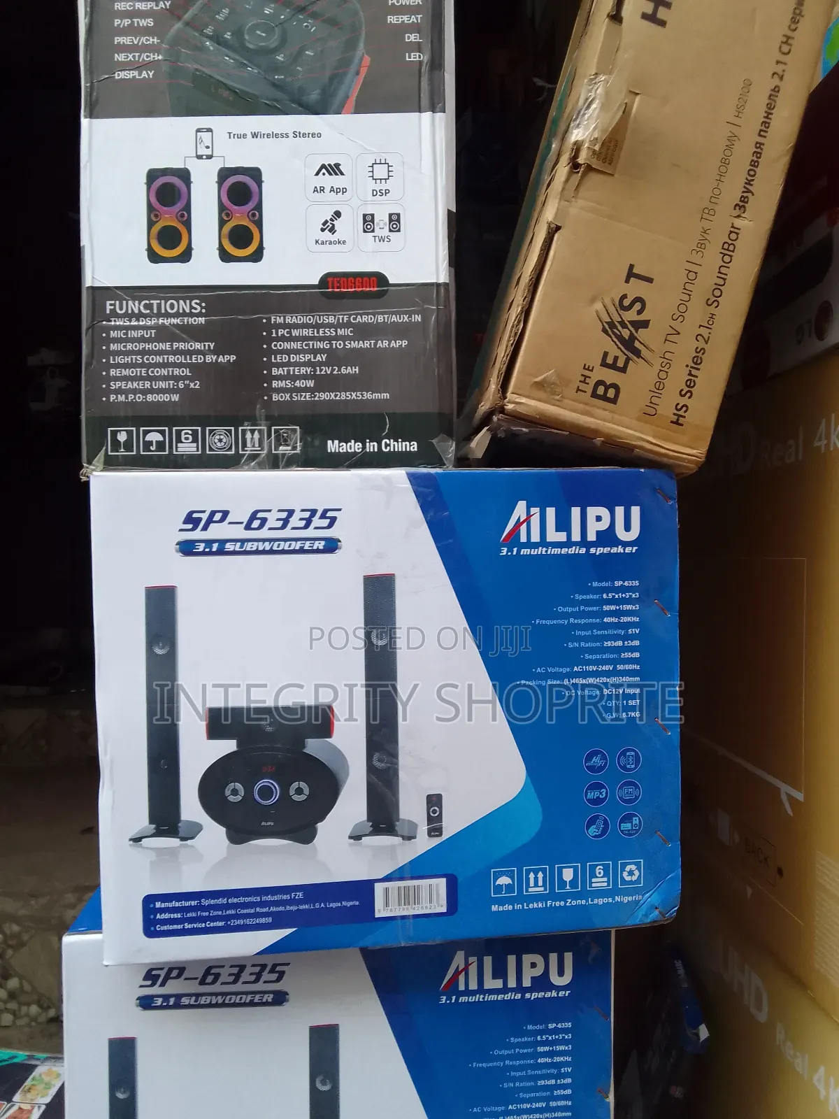 AILIPU 3.1 Multimedia Speaker SP-6335 3.1 SUBWOOFER