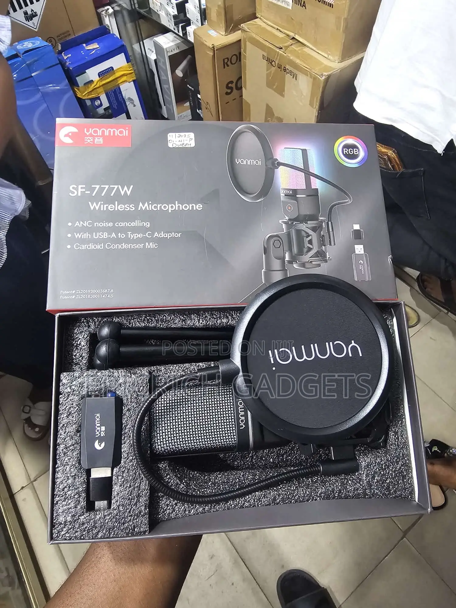 Yanmai Wireless Microphone With Anc