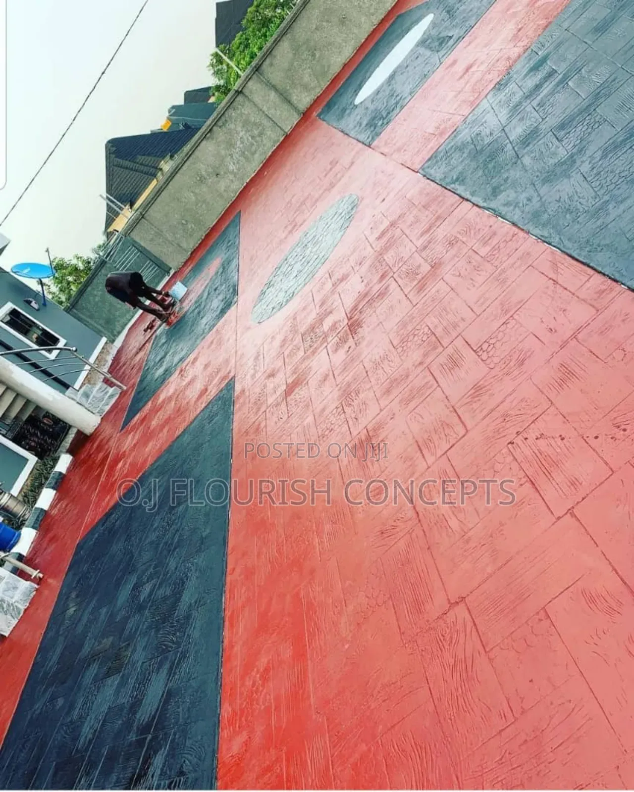 Shinny and Topnotch Stamped Concrete