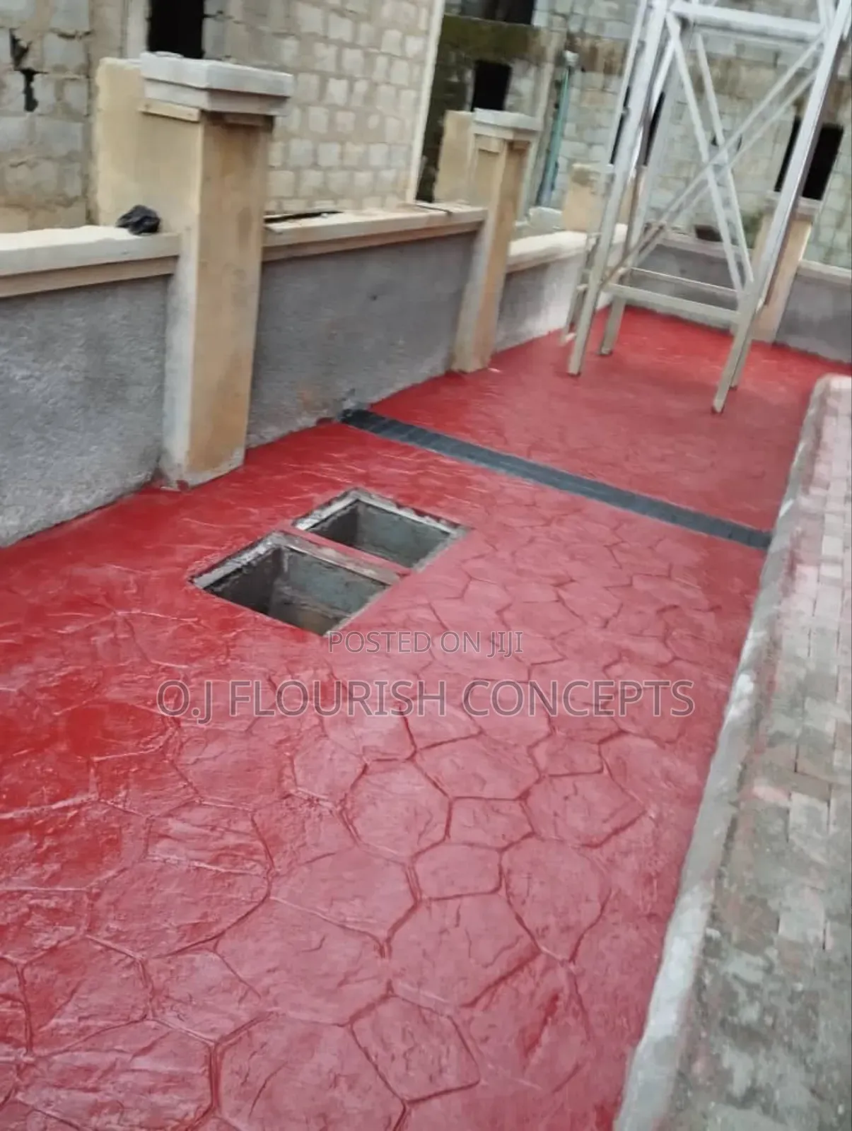Shinny and Topnotch Stamped Concrete