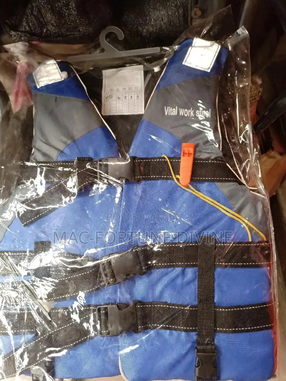 Safety Life Jacket(Vital Work Steel)