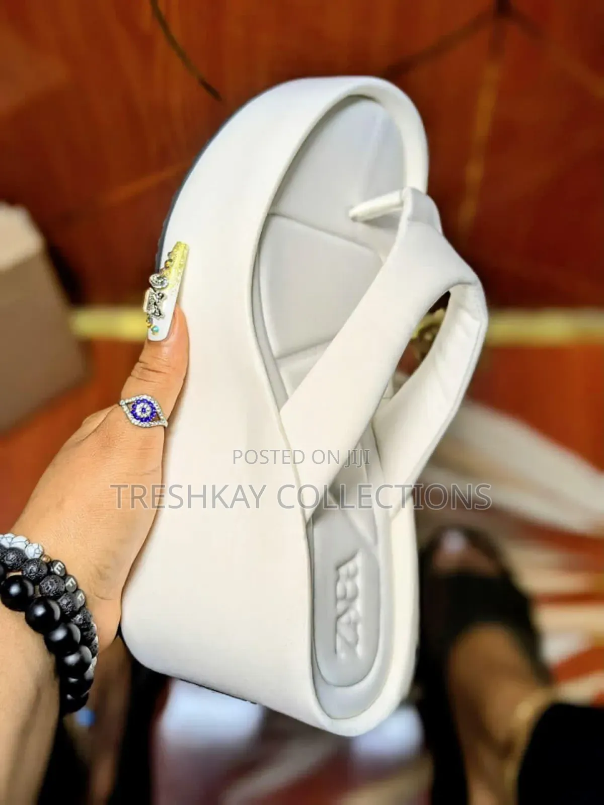 Quality Et Comfy Wedge Heels Slippers 