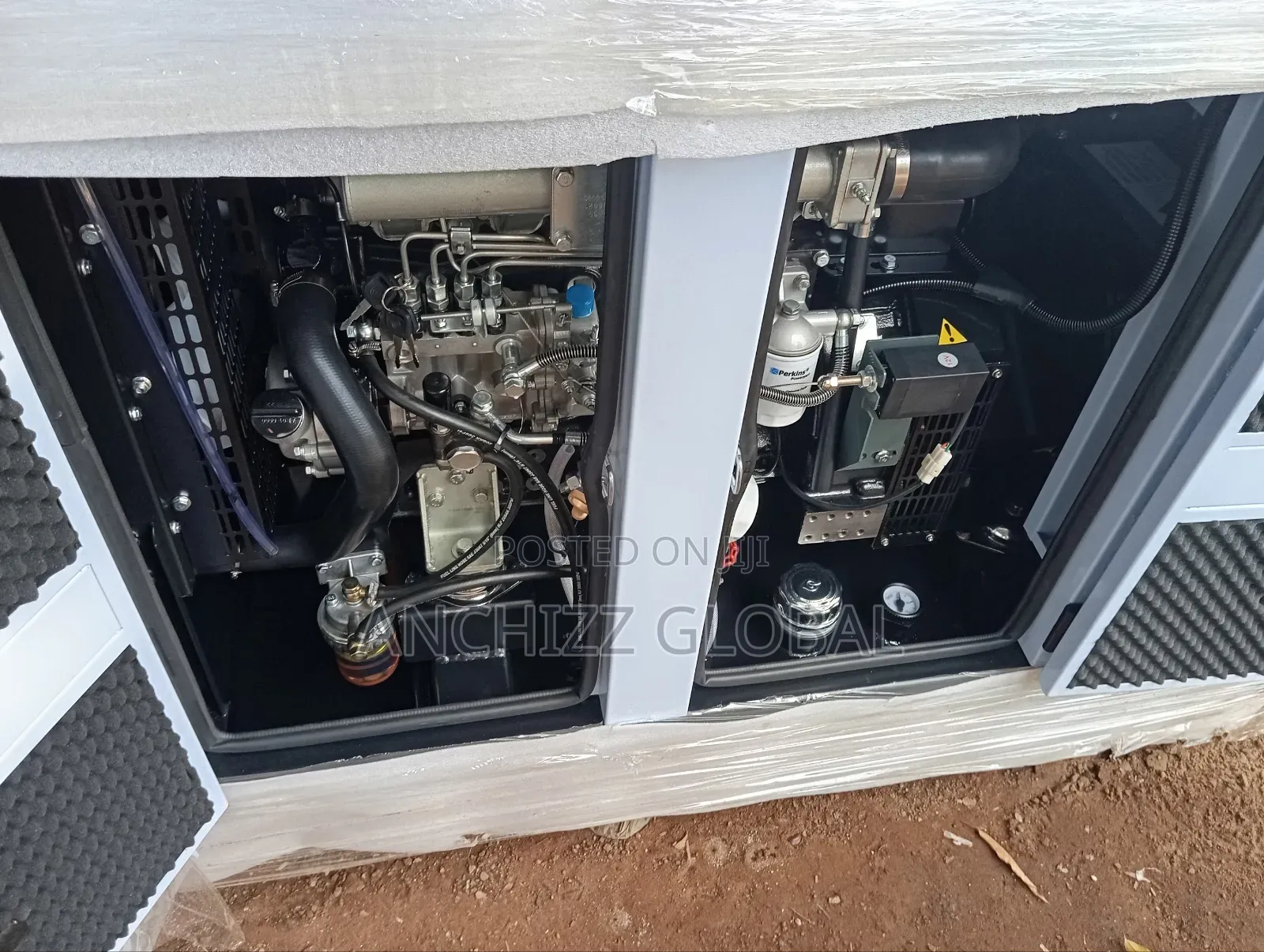 Brand New Perkins 45kva Soundproof Diesel Generator