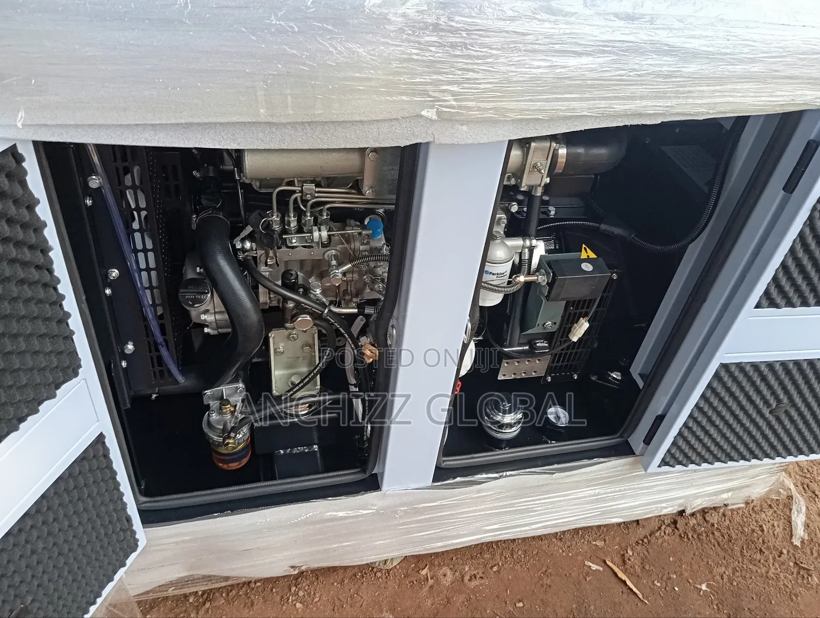 Brand New Perkins 45kva Soundproof Diesel Generator