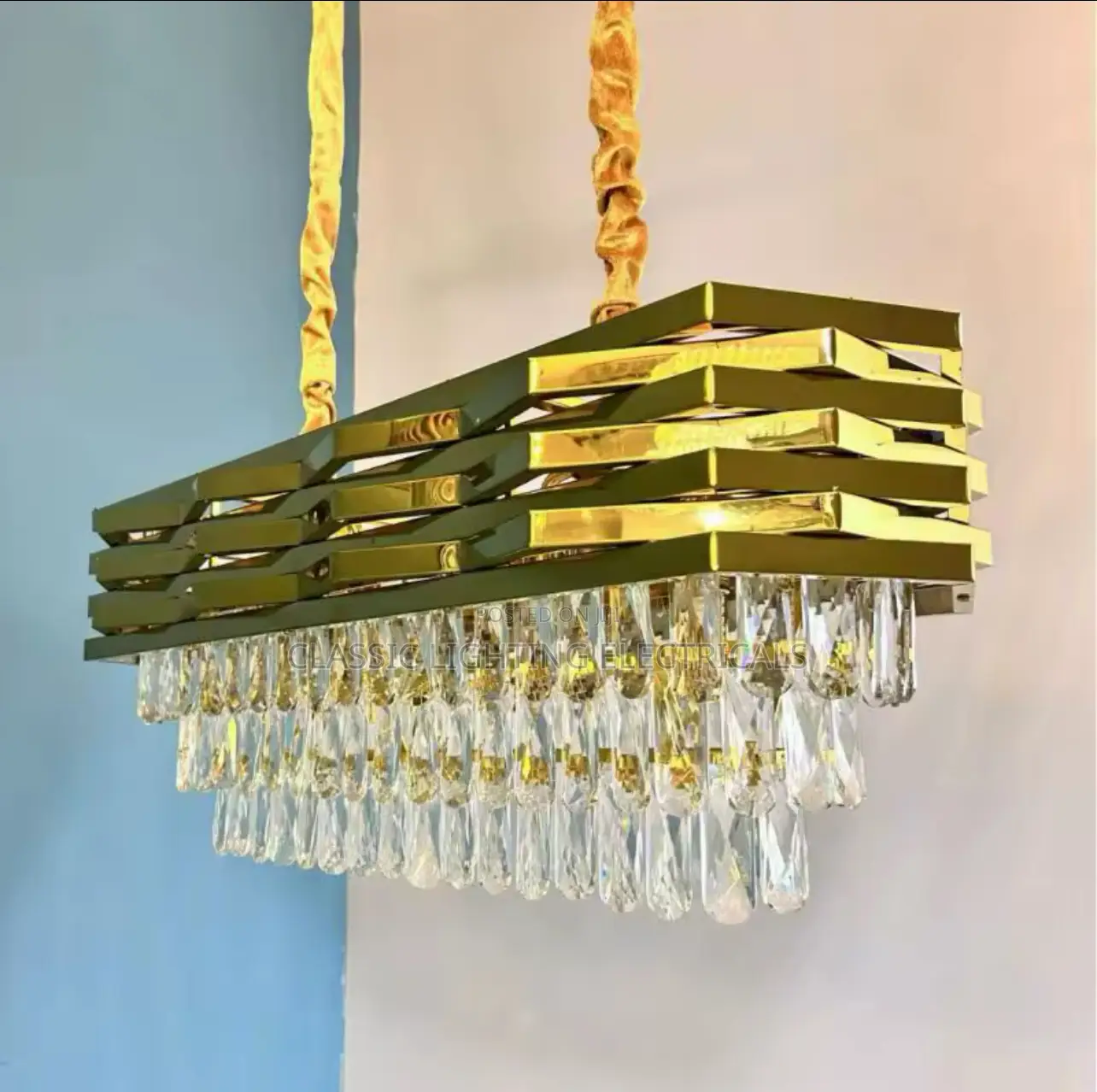 Light Luxury Creative Living Dining Room Led Pendant Lamp