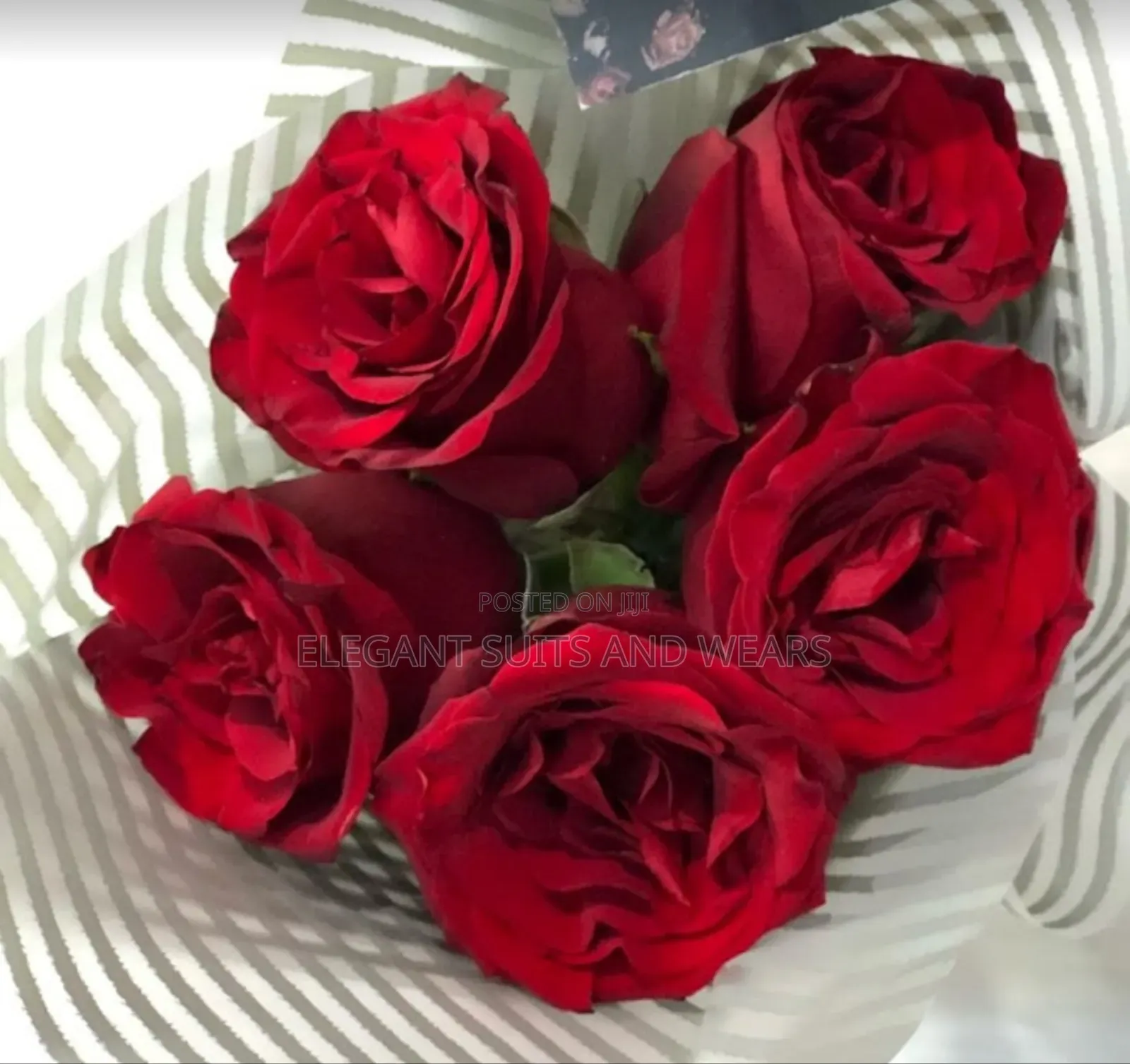 Roses With a Card